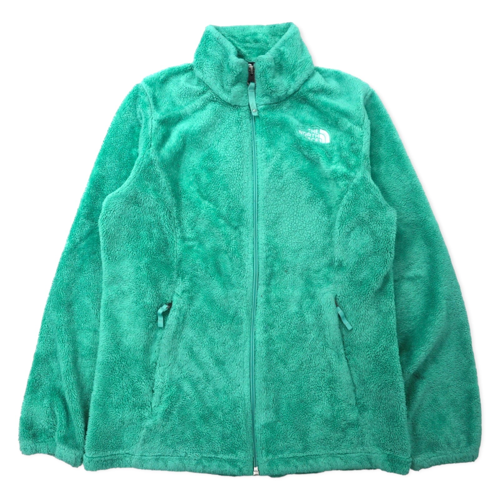 THE NORTH FACE Giacca in pile Sherpa L Verde Poliestere Logo ricamato