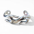 Vintage Sterling Silver Bangle Tribal Design トライバル バングル ファイヤーパターン ブレスレット SILVER 925 ネイティブ