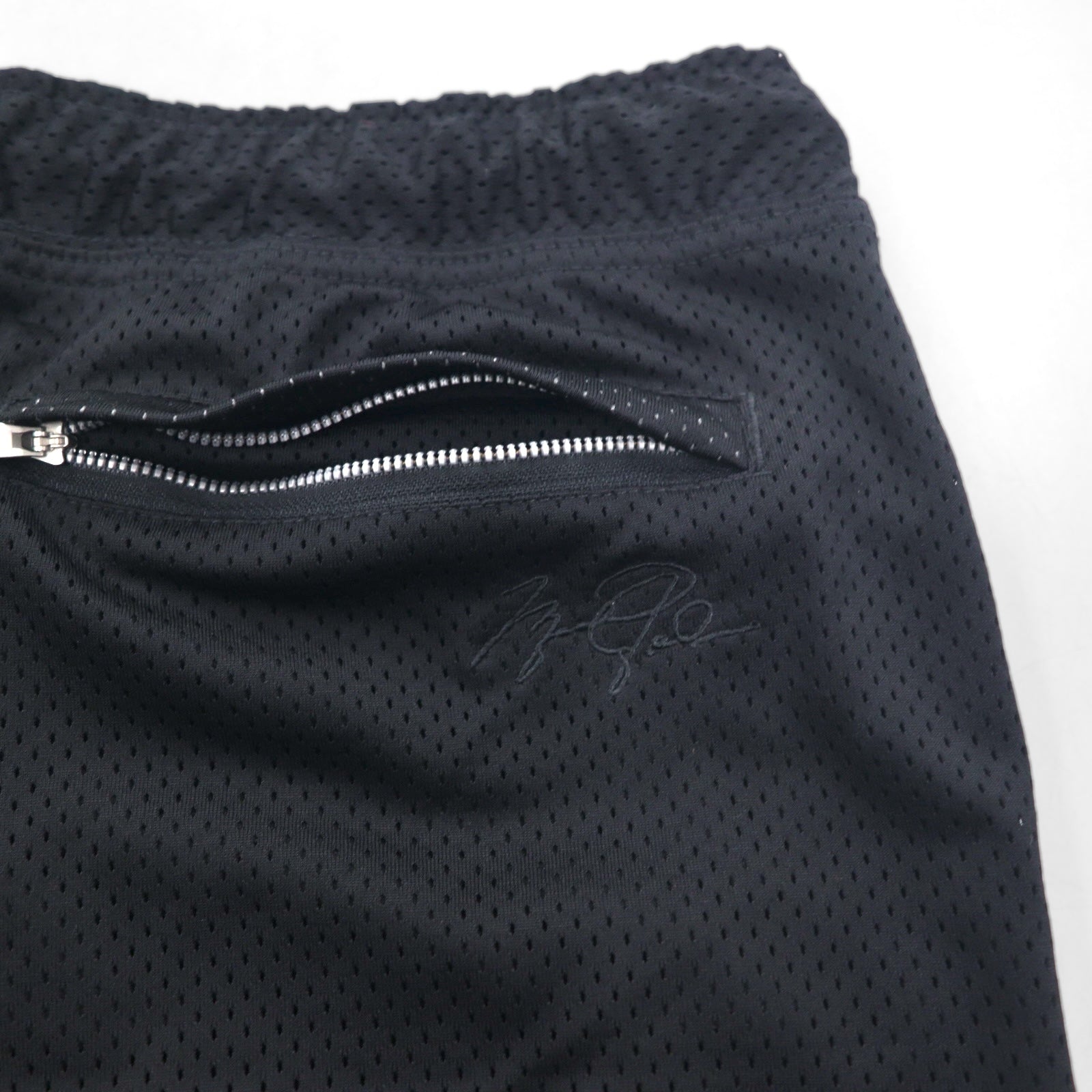 JORDAN BRAND ( NIKE ) Pantaloncini in mesh a diamante Pantaloncini corti L Neri Pantaloncini da gioco DM1367-010