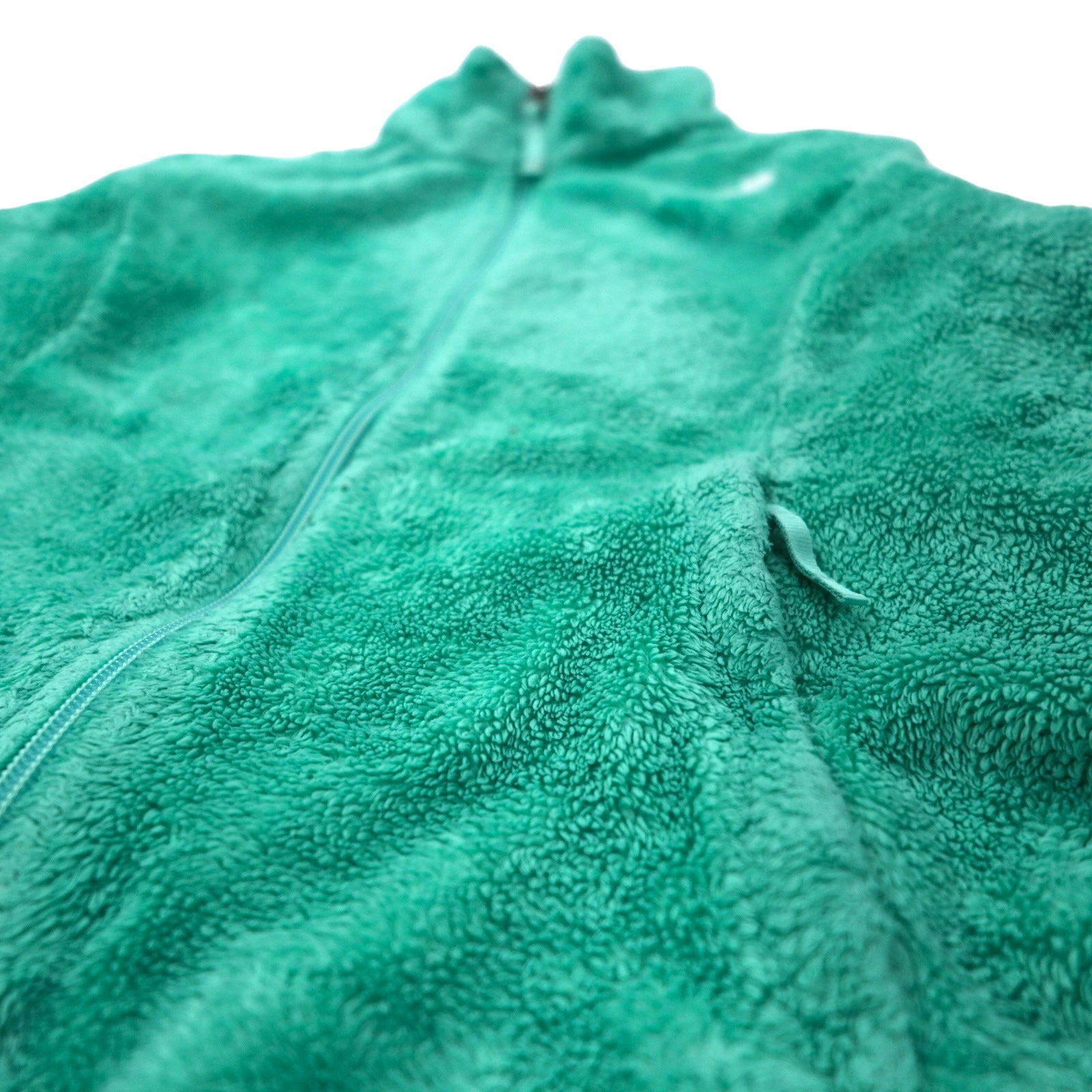 THE NORTH FACE Giacca in pile Sherpa L Verde Poliestere Logo ricamato