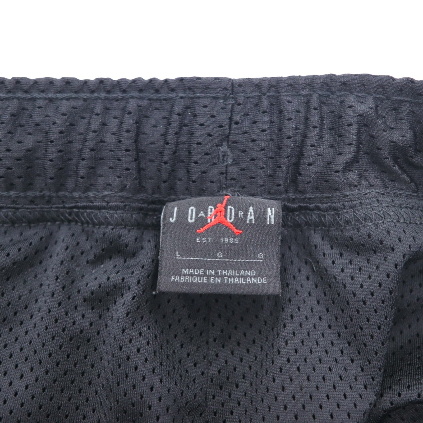 JORDAN BRAND ( NIKE ) Pantaloncini in mesh a diamante Pantaloncini corti L Neri Pantaloncini da gioco DM1367-010