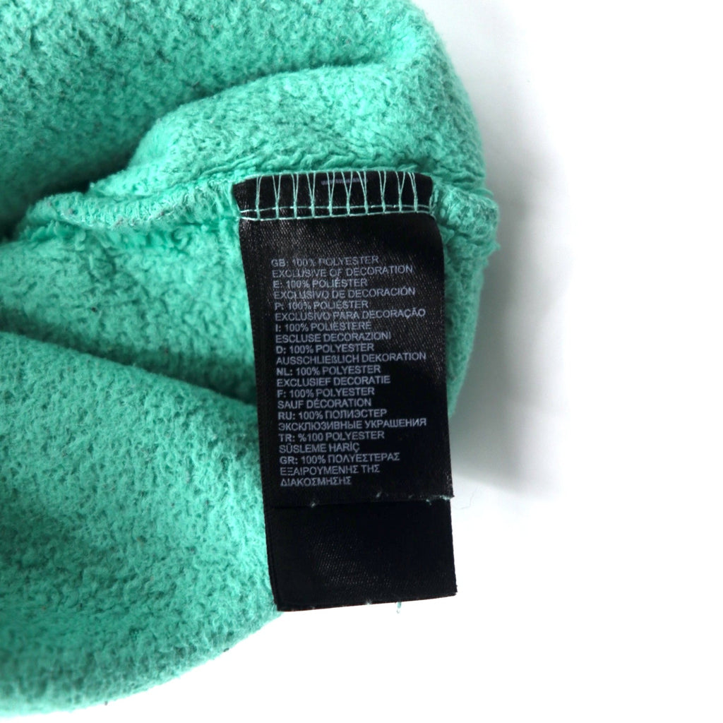 THE NORTH FACE シェルパ フリースジャケット L グリーン ポリエステル ロゴ刺繍