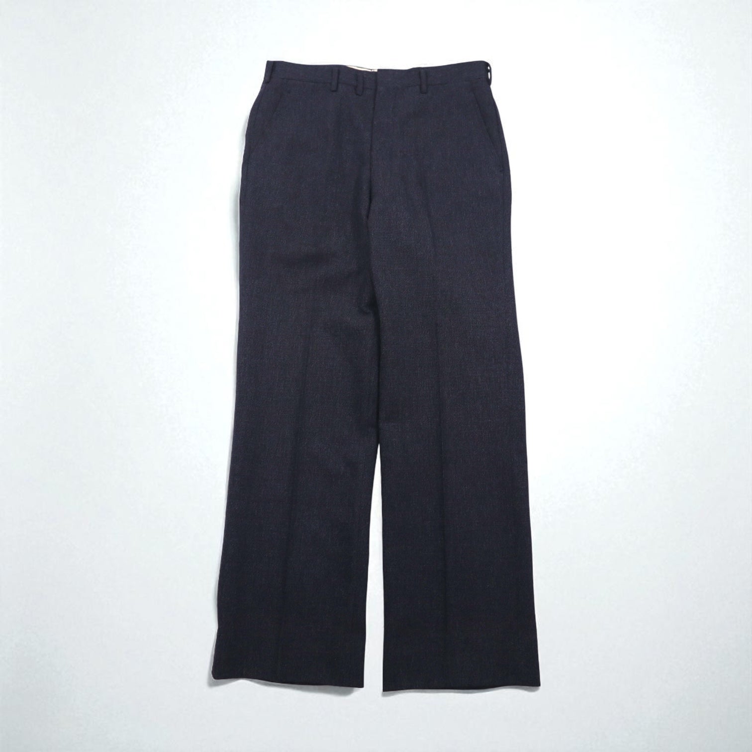 Abito completo vintage giapponese anni '80 Miyukilan in lana blu navy taglia M