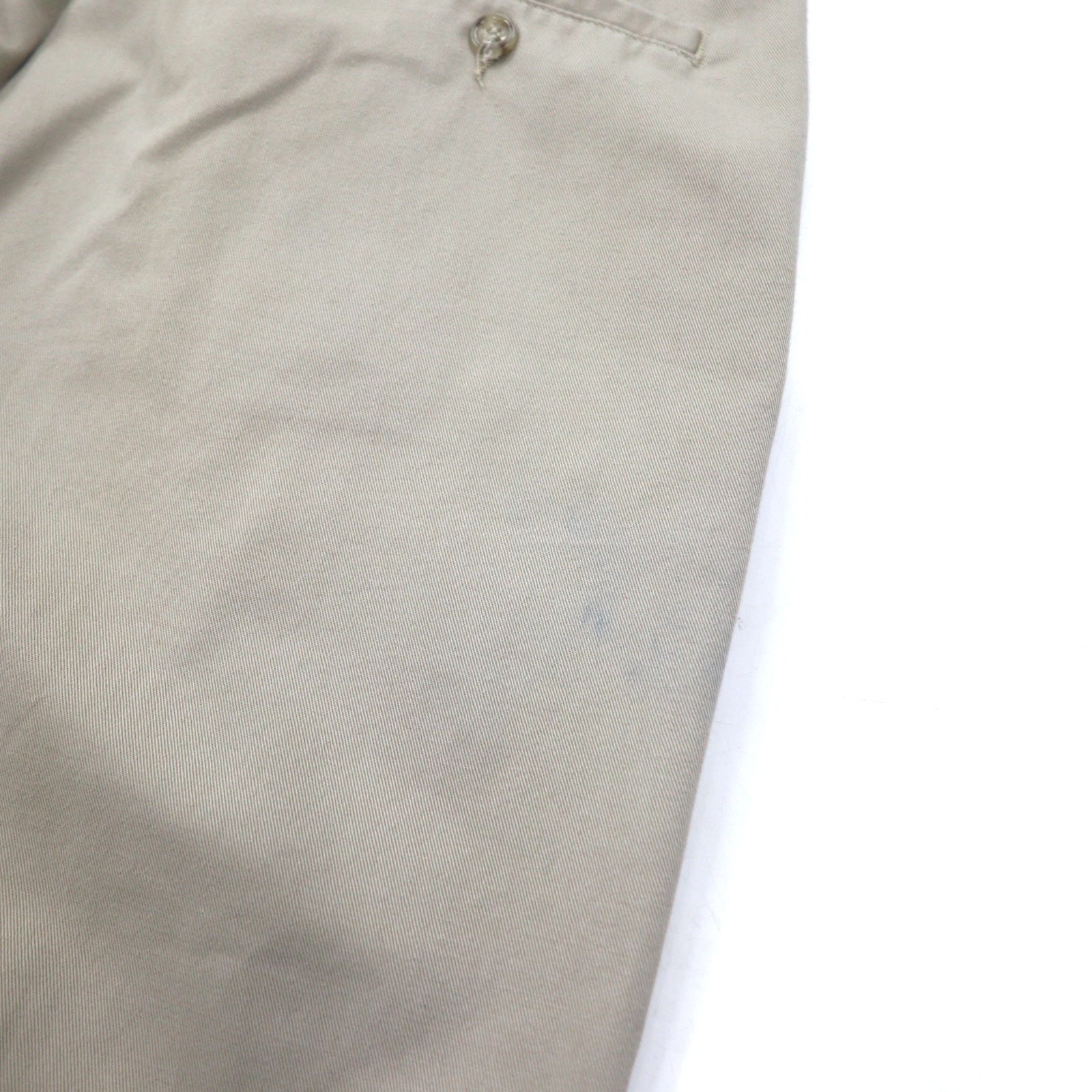 DOCKERS (Levi's) pantaloni chino a pieghe larghi anni 2000 taglia L beige cotone