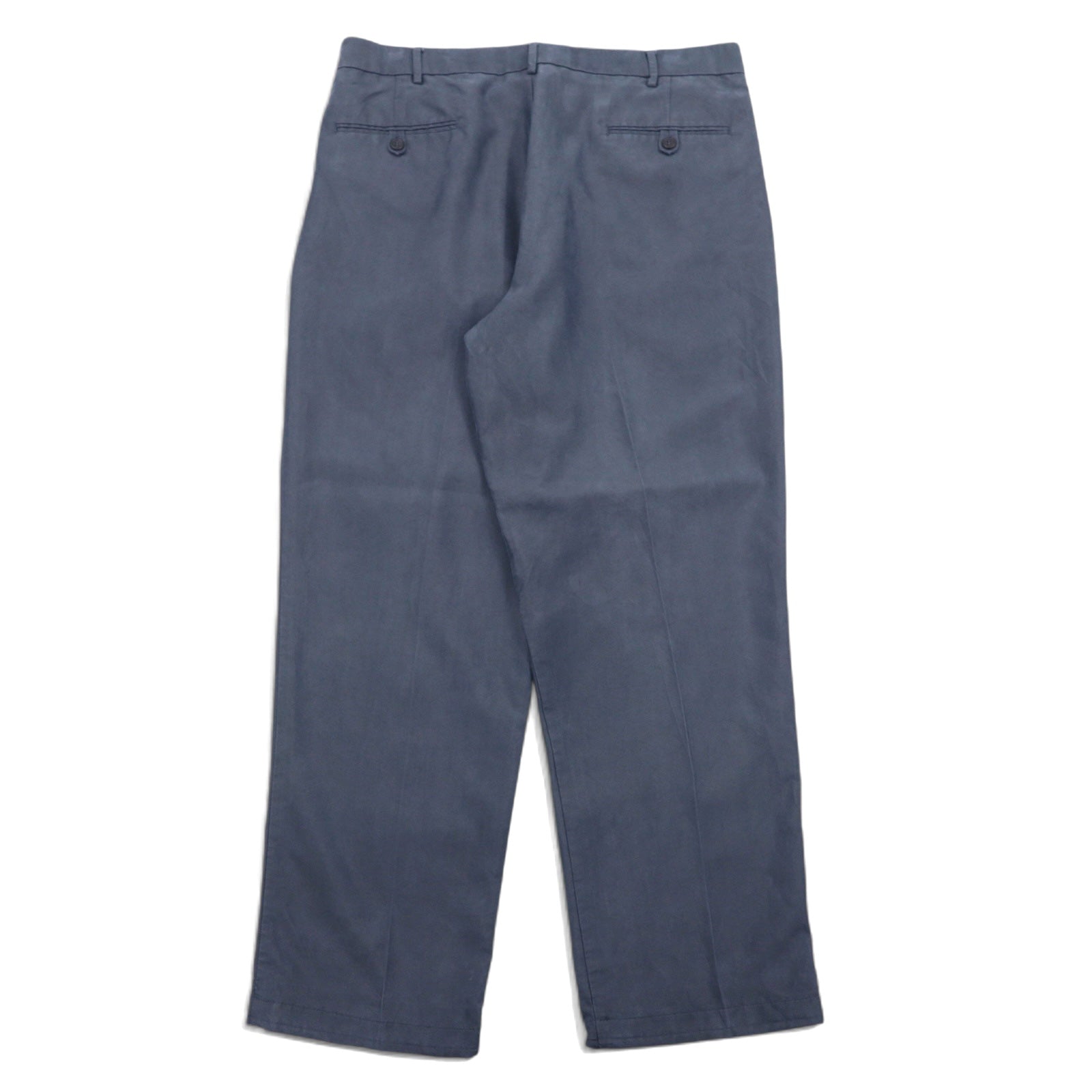 DOCKERS (Levi's) Pantaloni ampi con pince relaxed fit L Navy Tencel Poliestere PLEATED RELAXED FIT