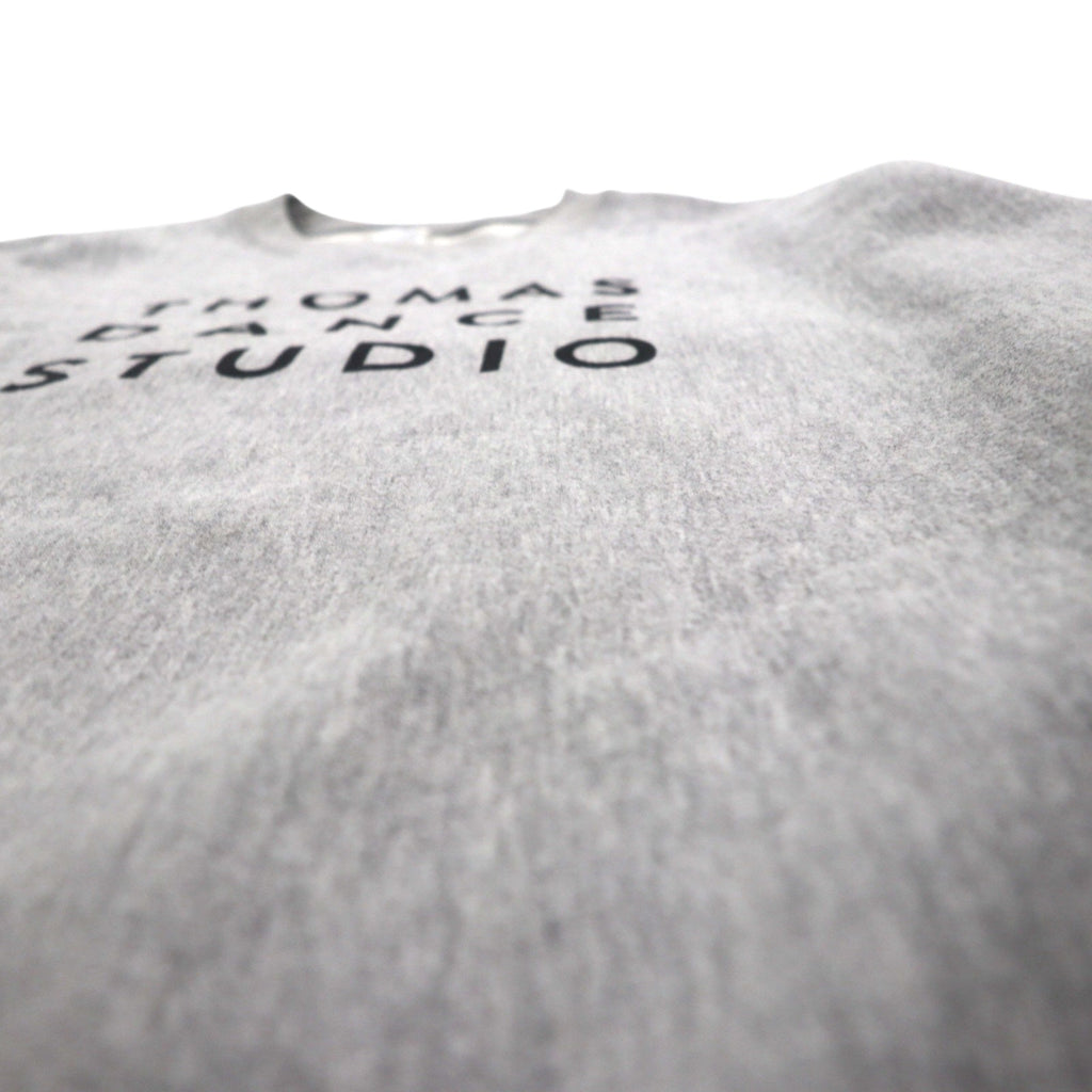 Champion リバースウィーブ REVERSE WEAVE スウェット XL プリント 青単タグ 復刻 THOMAS DANCE STUDIO