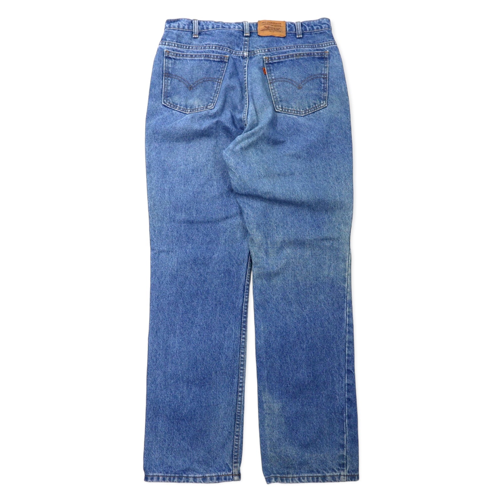 Levi's Made in Canada Euro Levis 619 Orange Tab Jeans 36 Blue Cotton 50619-0212