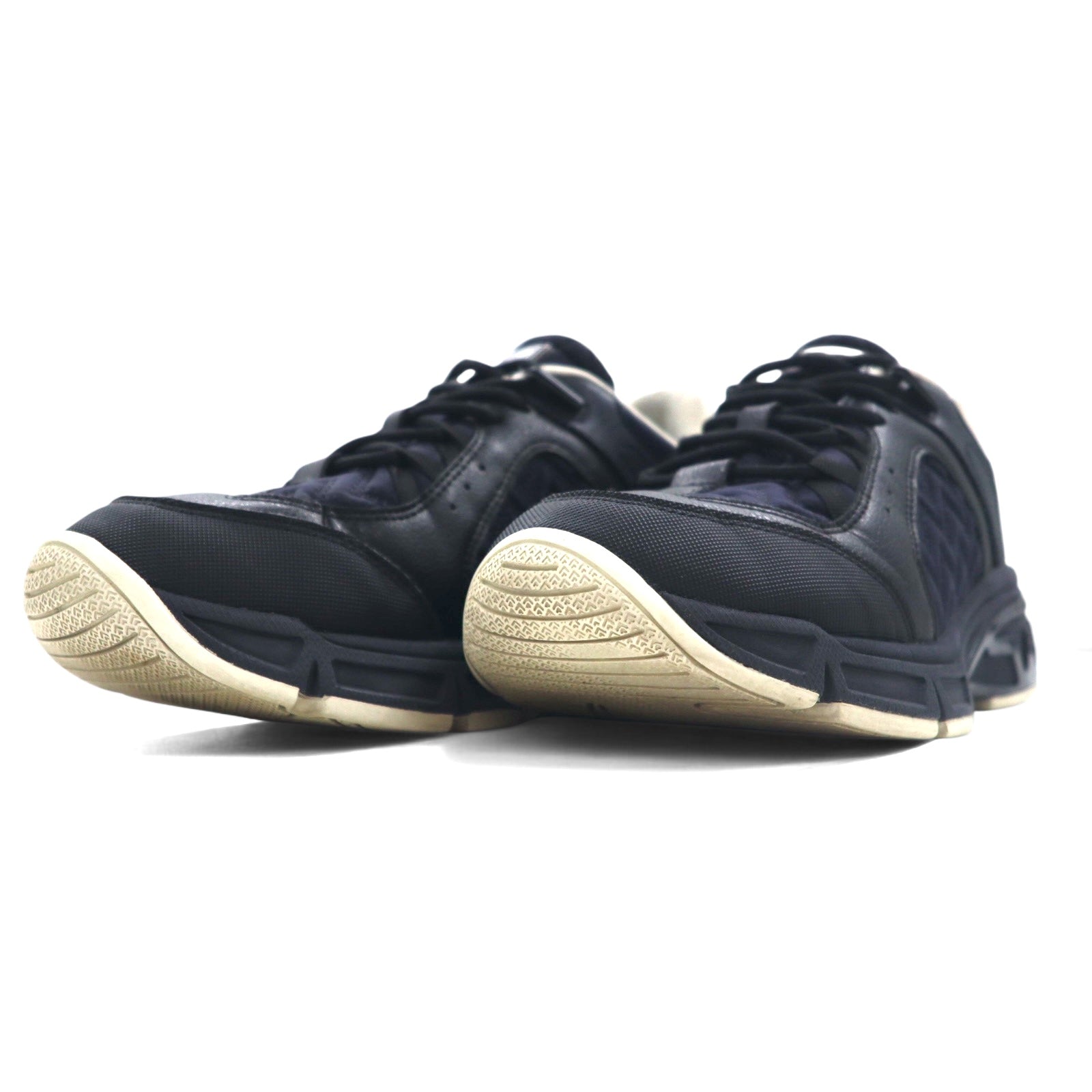 EMPORIO ARMANI Sneakers 26cm Nero Nylon Pelle X4X647 XN945