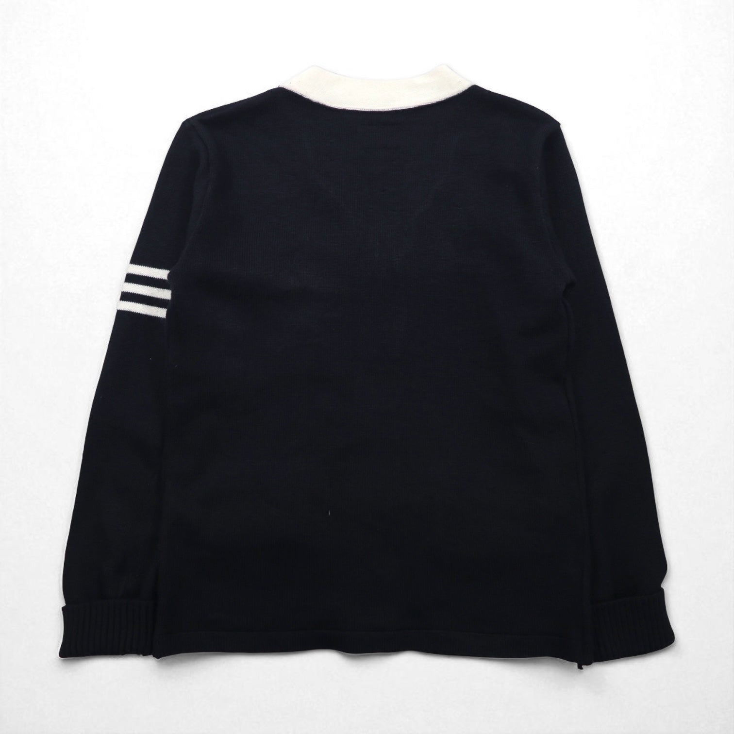 Vintage Letterman Cardigan NEFF レタード カーディガン M ブラック ワッペン パッチポケット