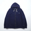 Polo Ralph Lauren Reverse Weave Felpa con cappuccio full zip 2XL Blu navy Ricamo pony piccolo