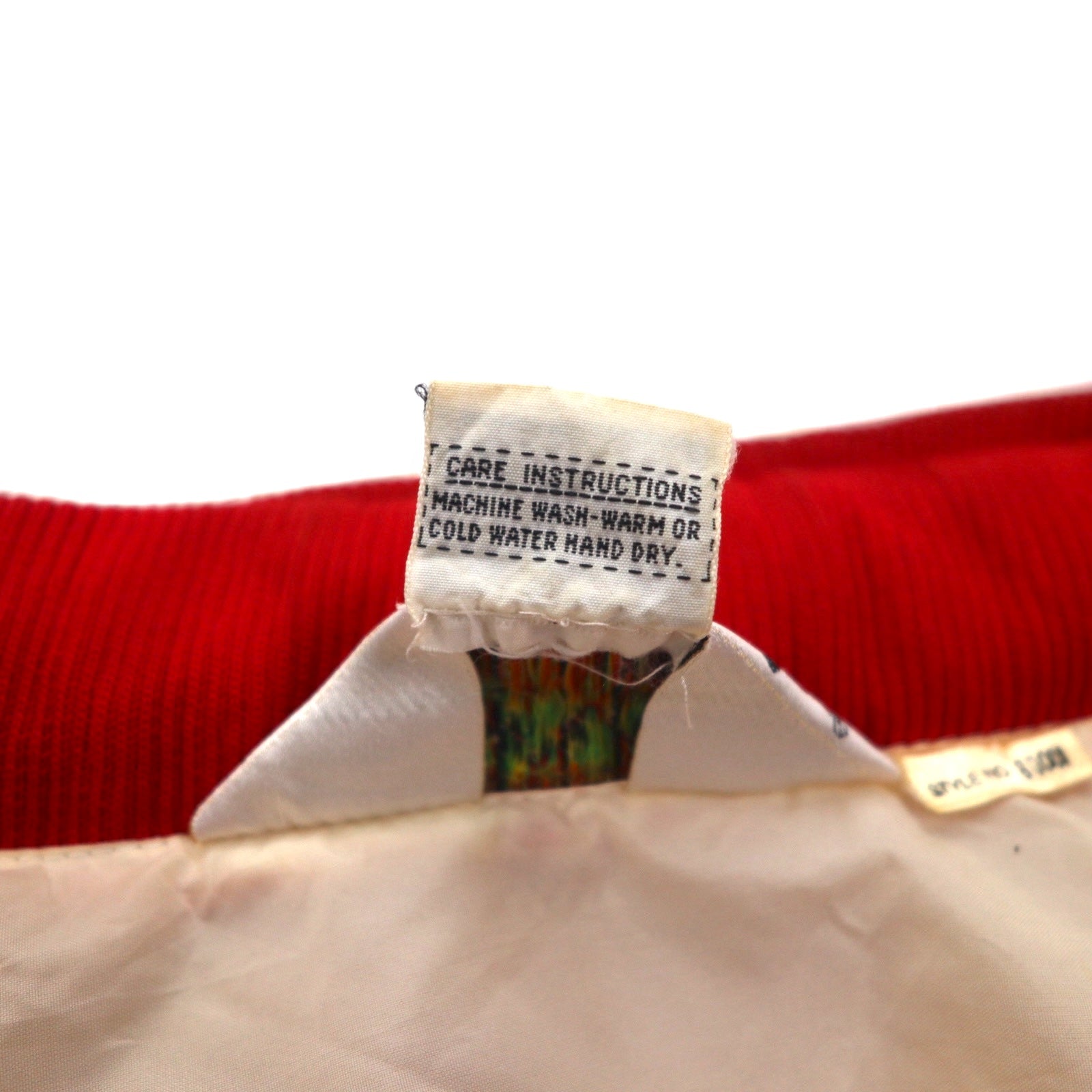 McGREGOR anni '80 COMPETITORS CLUB giacca da vela in nylon taglia L, rossa tricolore, cappuccio a scomparsa