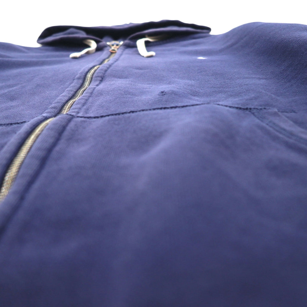 Polo Ralph Lauren Reverse Weave Felpa con cappuccio full zip 2XL Blu navy Ricamo pony piccolo