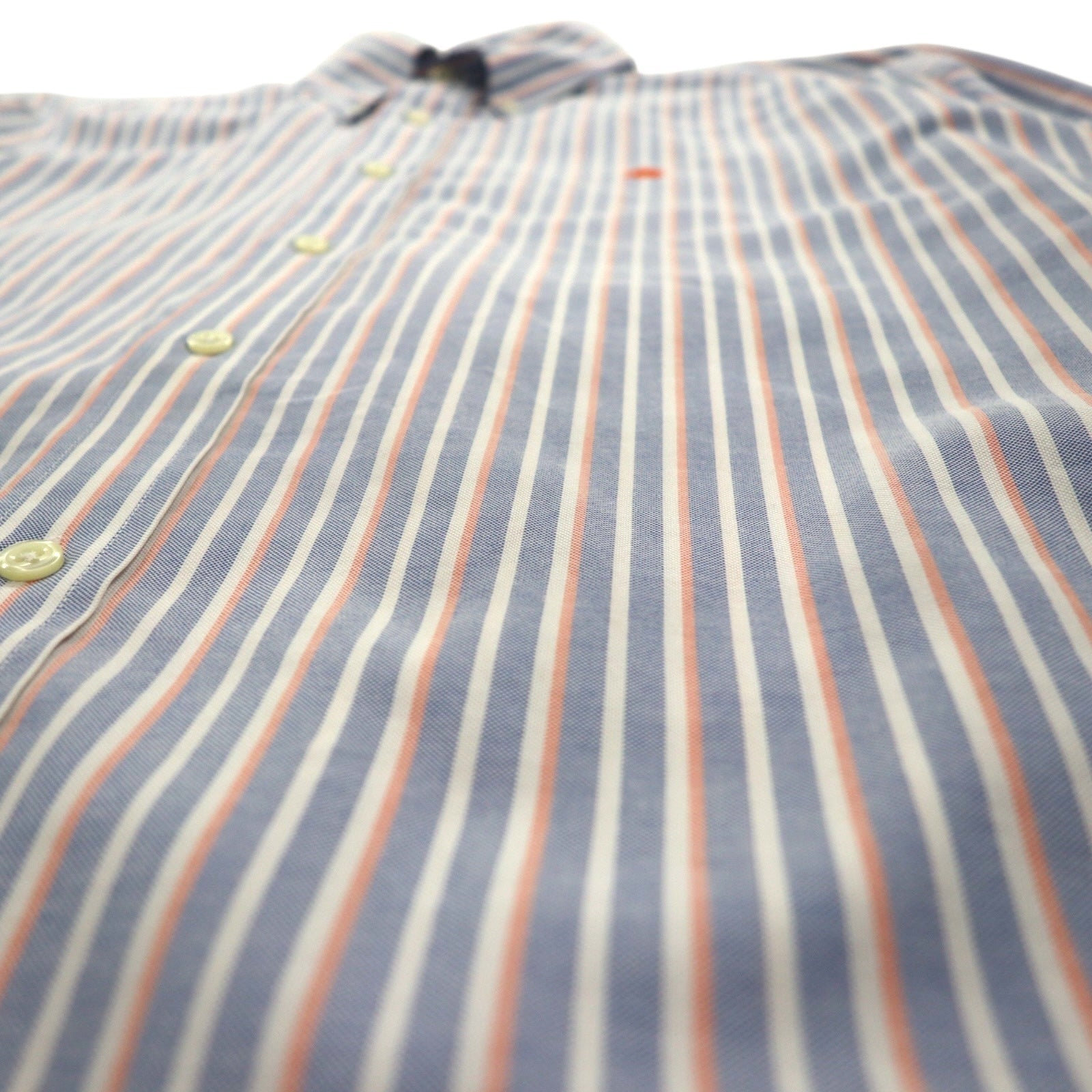 Brooks Brothers オックスフォード ボタンダウン シャツ XL ブルー REGENT ストライプ スーピマコットン