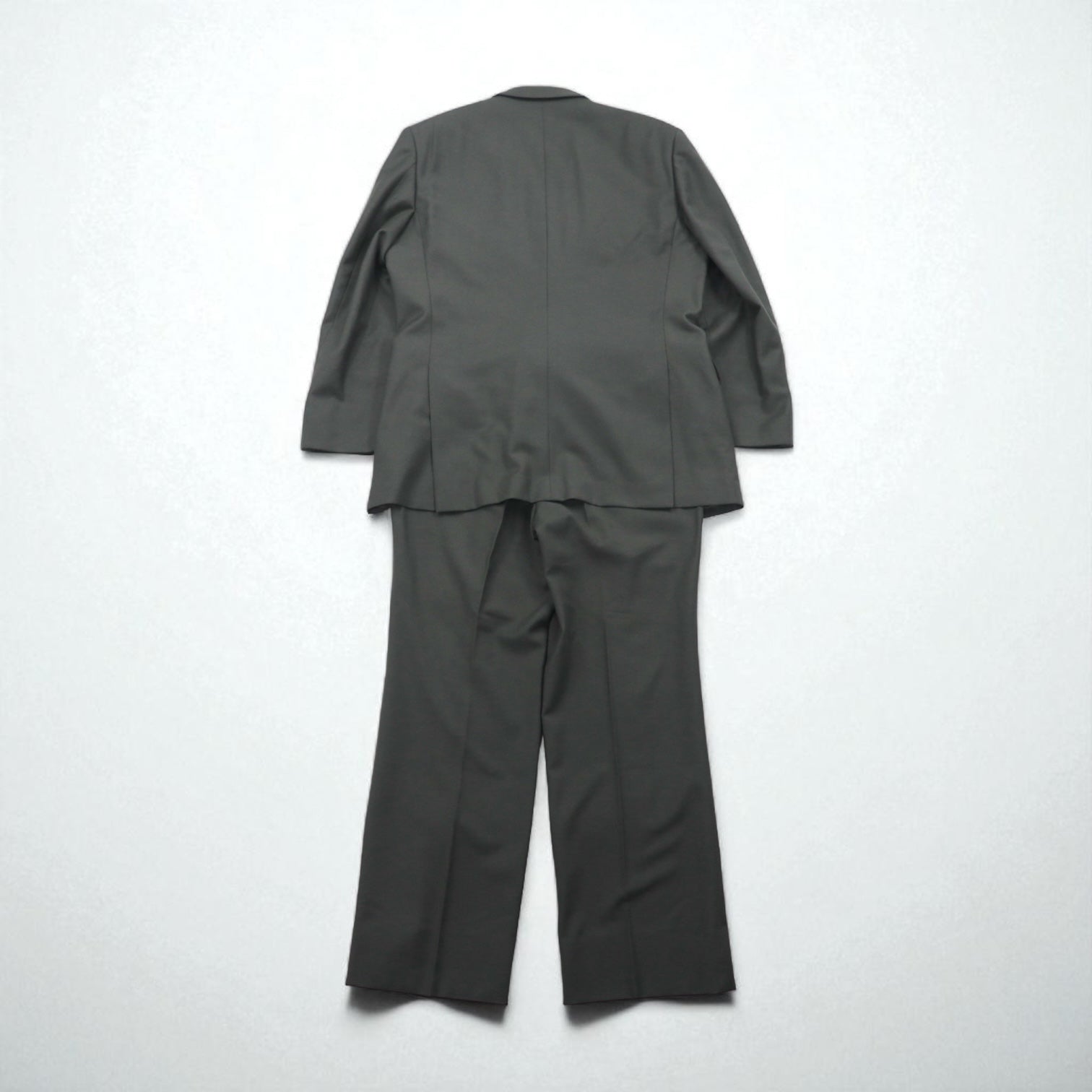 LANVIN 90年代 ダブルブレスト ピークドラペル スーツ ブレザー セットアップ L メタルボタン ワイド