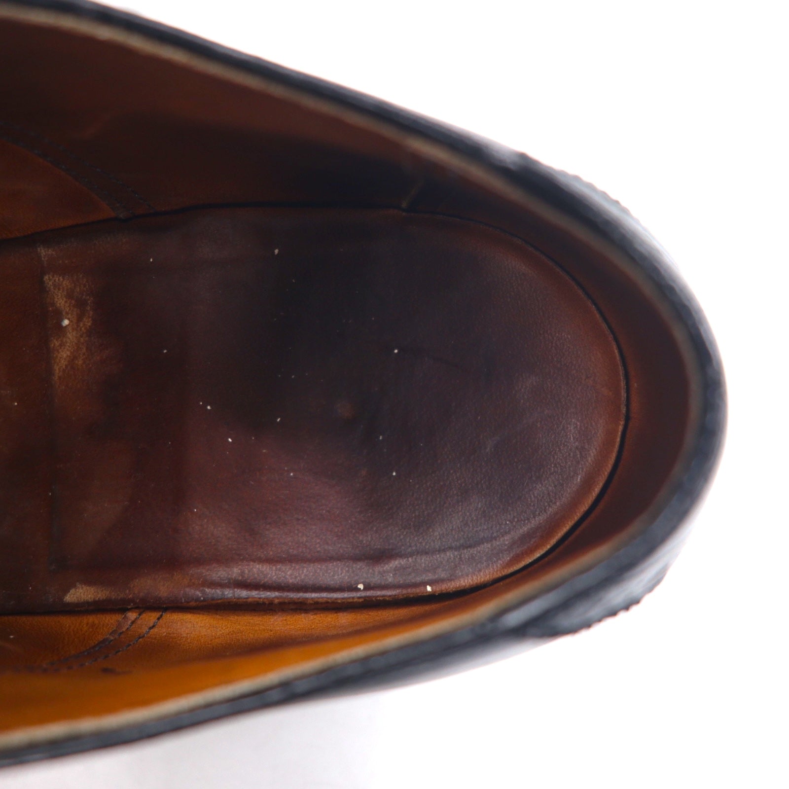 J&M (JOHNSTON & MURPHY) Made in USA Anni '70 Saddle Shoes 28,5 cm Nere Pelle Aristocraft 23741
