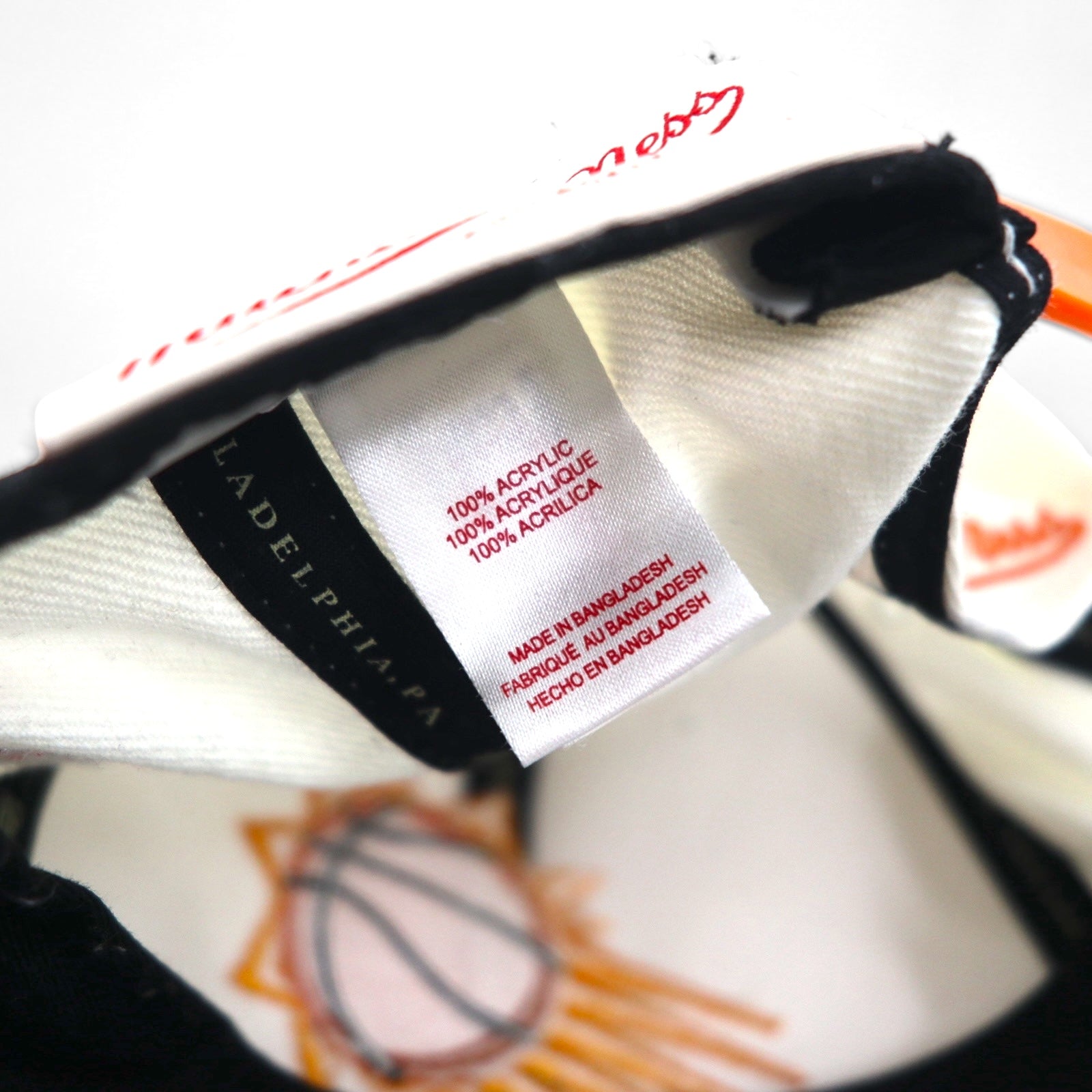 mitchell & ness Cappellino snapback baseball bicolore taglia unica regolabile bianco arancione NBA Phenix Suns