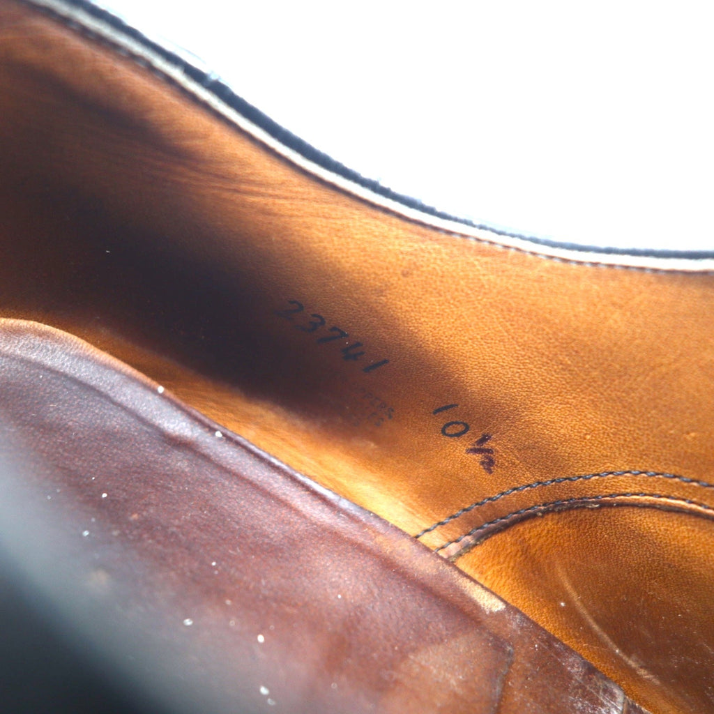 J&M ( JOHNSTON & MURPHY ) USA製 70年代 サドルシューズ 28.5cm ブラック レザー アリストクラフト 23741