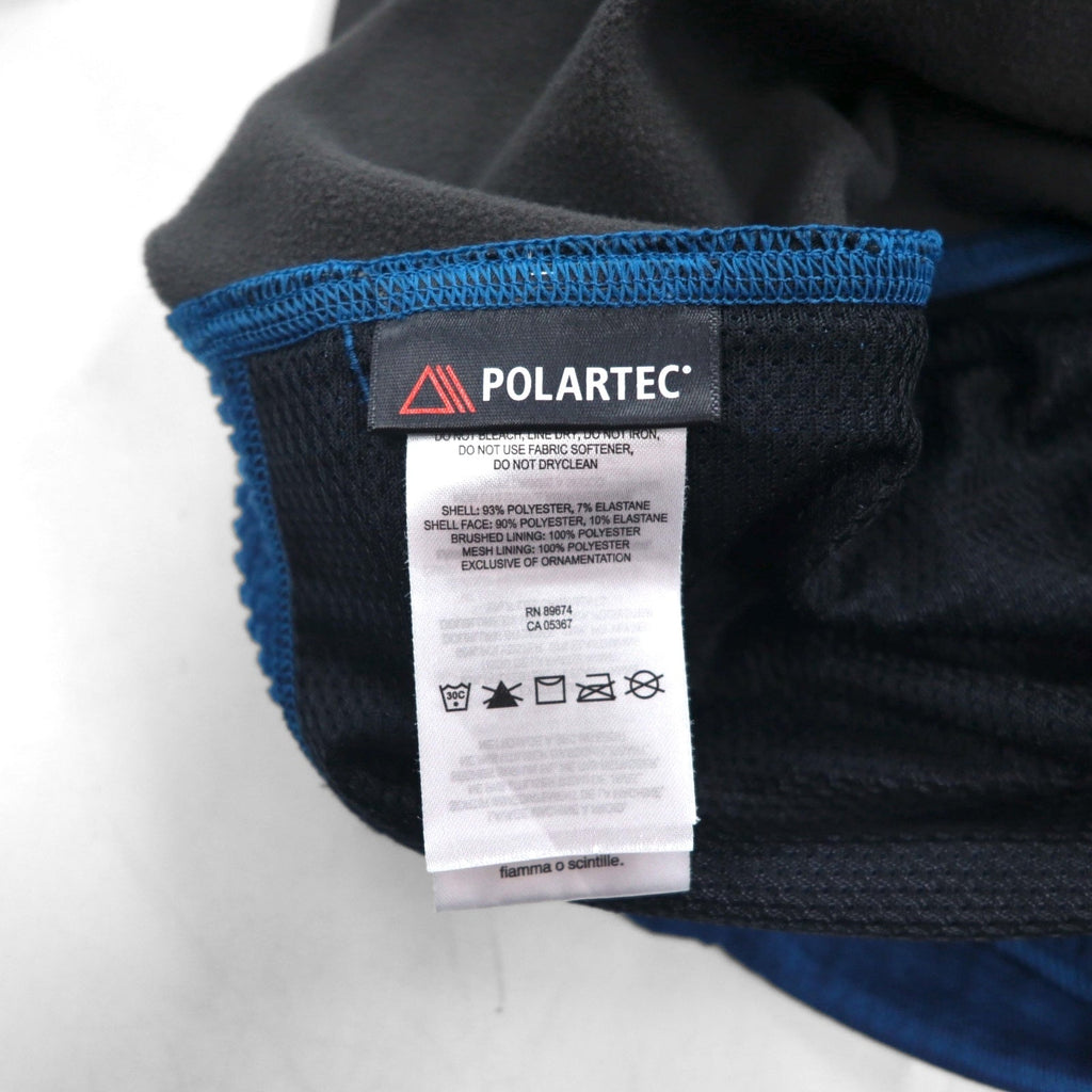 MOUNTAIN HARDWEAR ポーラテック POLARTEC フリースジャケット L ネイビー DESNA GRID FULL ZIP JACKET OM6454