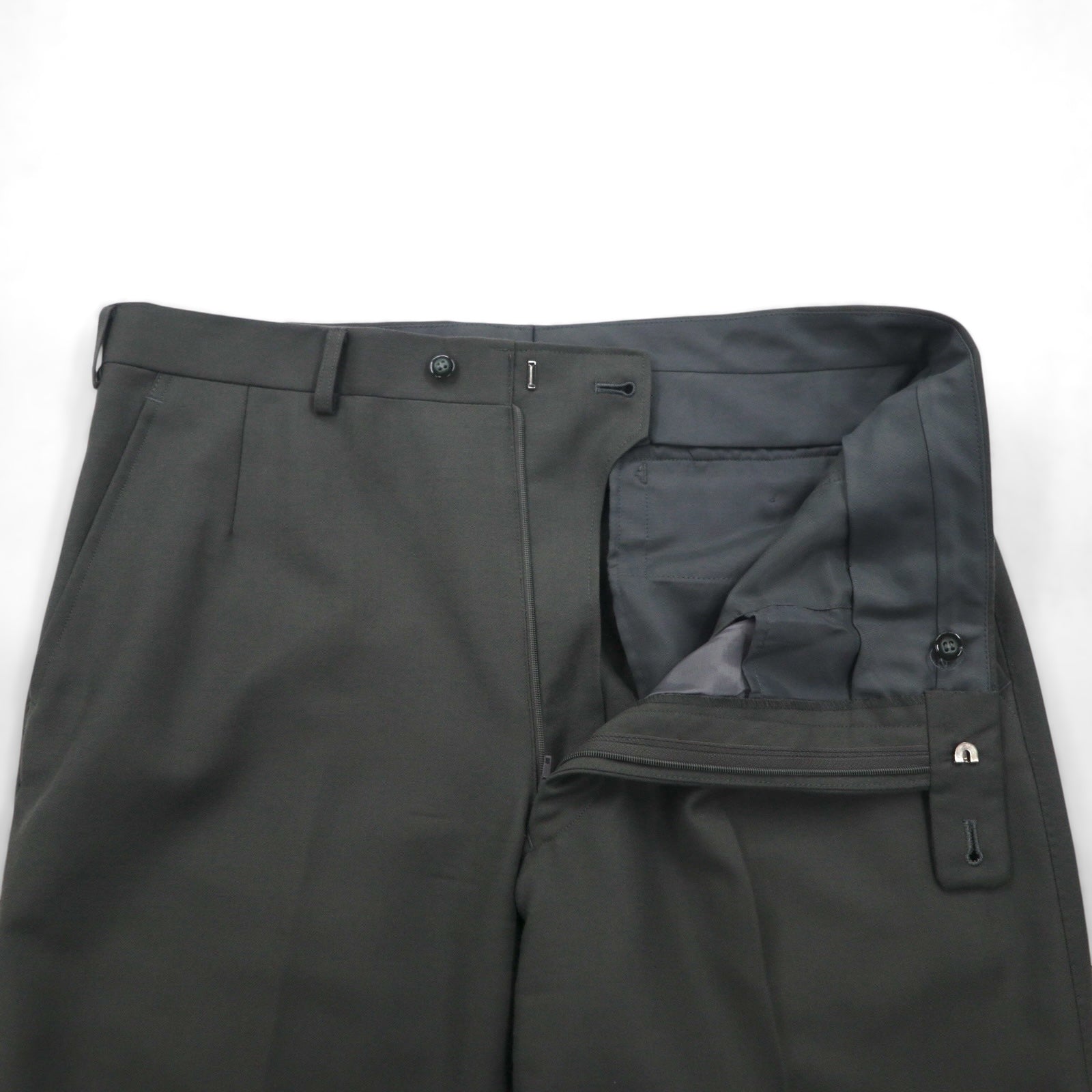 LANVIN 90年代 ダブルブレスト ピークドラペル スーツ ブレザー セットアップ L メタルボタン ワイド
