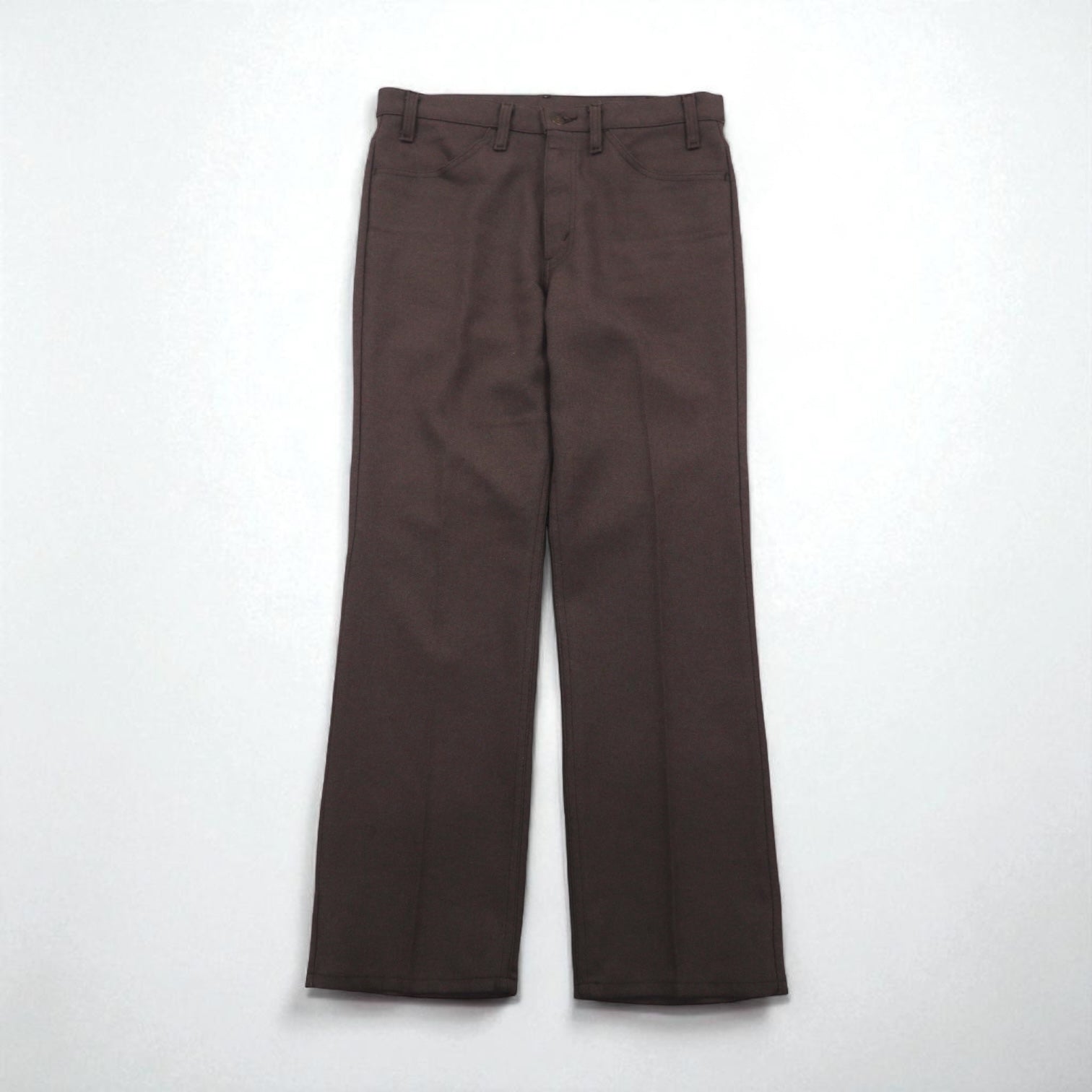 Levi's anni '90, Made in USA, pantaloni a sigaretta STA-PREST, modello bootcut, taglia L, marrone 10517 9127, cerniera SCOVILL
