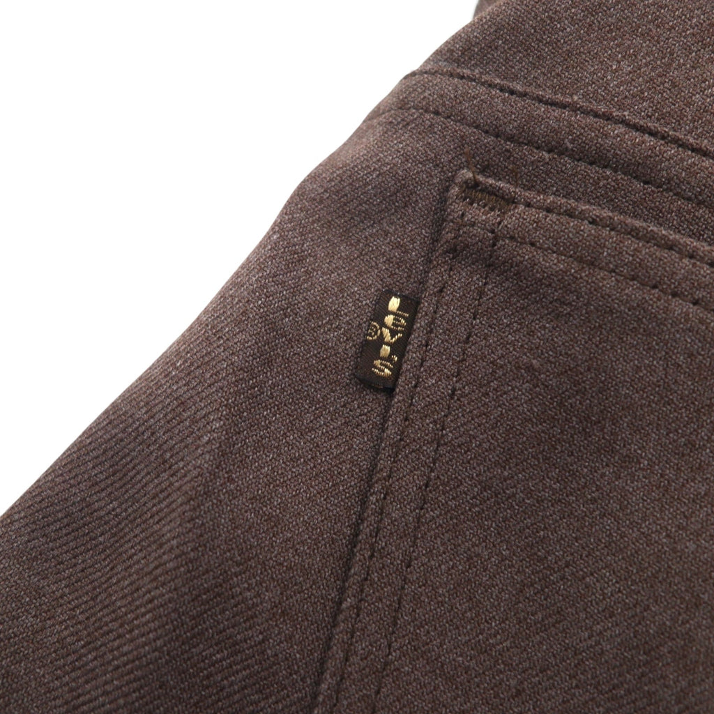 Levi's anni '90, Made in USA, pantaloni a sigaretta STA-PREST, modello bootcut, taglia L, marrone 10517 9127, cerniera SCOVILL