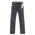 JOHN LAWRENCE SULLIVAN ケミカルウォッシュ スキニー デニムパンツ L ブラック グレー 2B011 14-48 日本製 未使用品