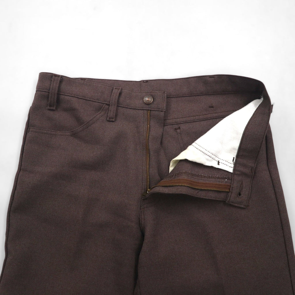 Levi's anni '90, Made in USA, pantaloni a sigaretta STA-PREST, modello bootcut, taglia L, marrone 10517 9127, cerniera SCOVILL