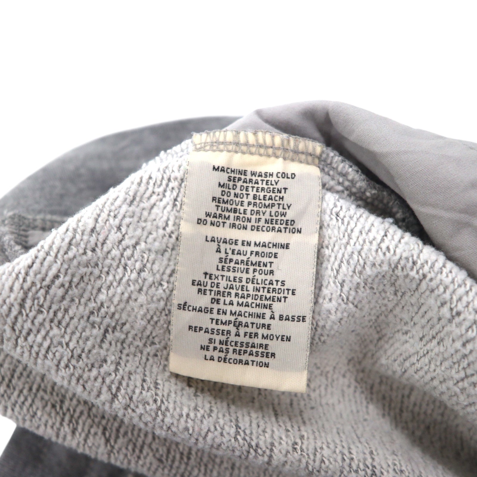 DENIM & SUPPLY RALPH LAUREN pantaloncini in felpa shorts L grigio stampa effetto "soaked in" DSRL
