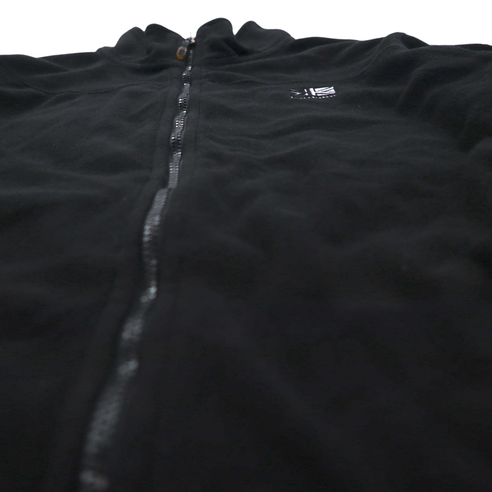 karrimor フルジップ フリースジャケット L ブラック ジップポケット KS-300