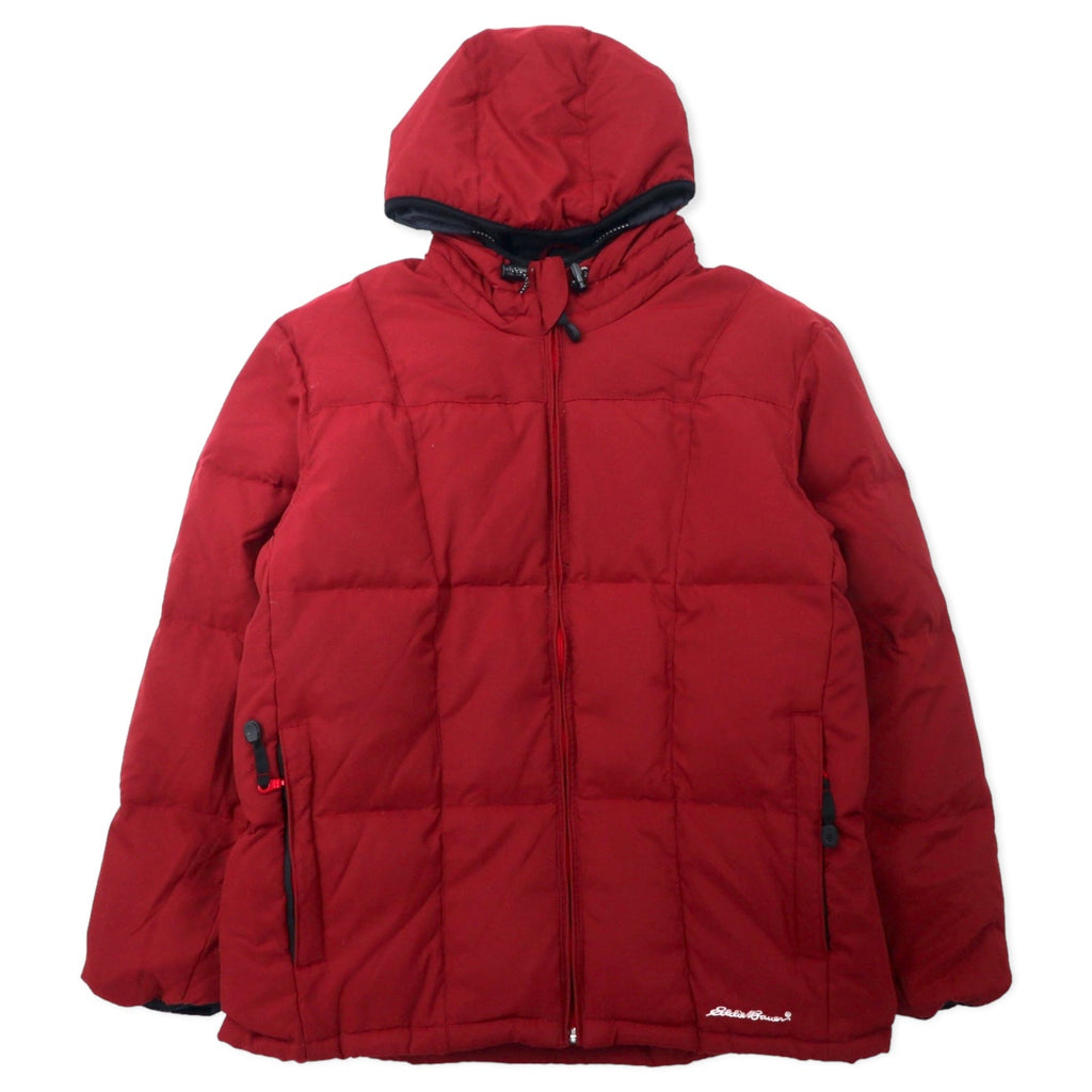 Eddie Bauer Piumino con cappuccio Piumino M Rosso Nylon 001-8042