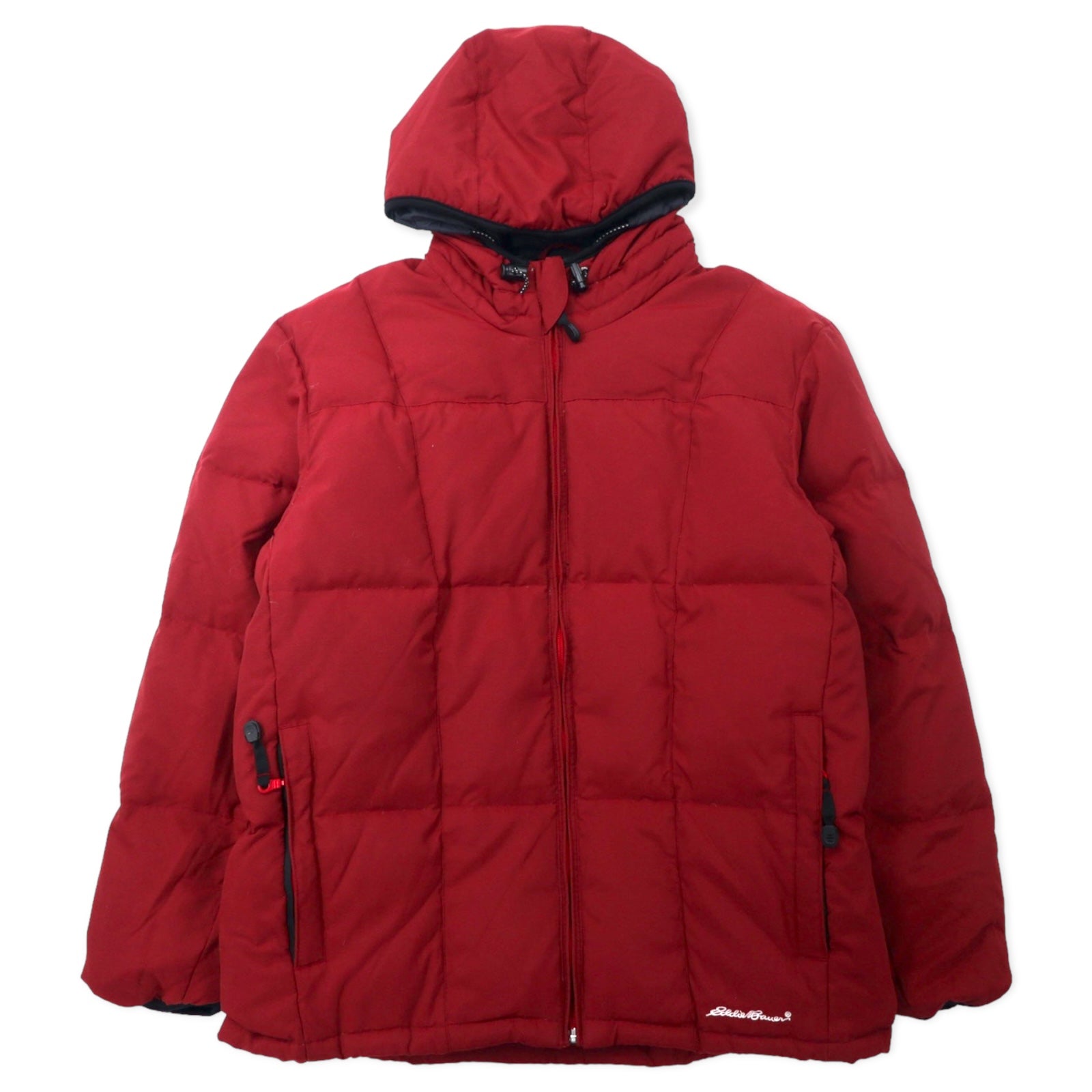 Eddie Bauer Piumino con cappuccio Piumino M Rosso Nylon 001-8042