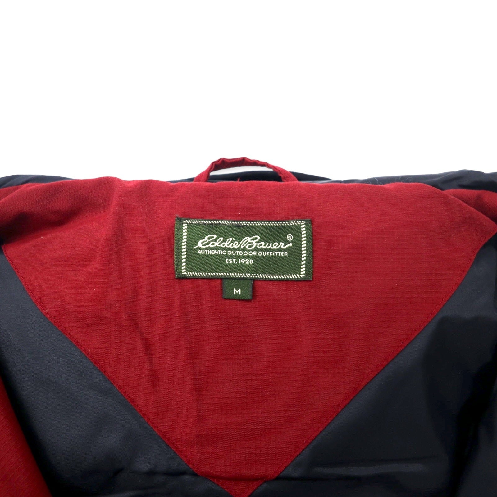 Eddie Bauer Piumino con cappuccio Piumino M Rosso Nylon 001-8042
