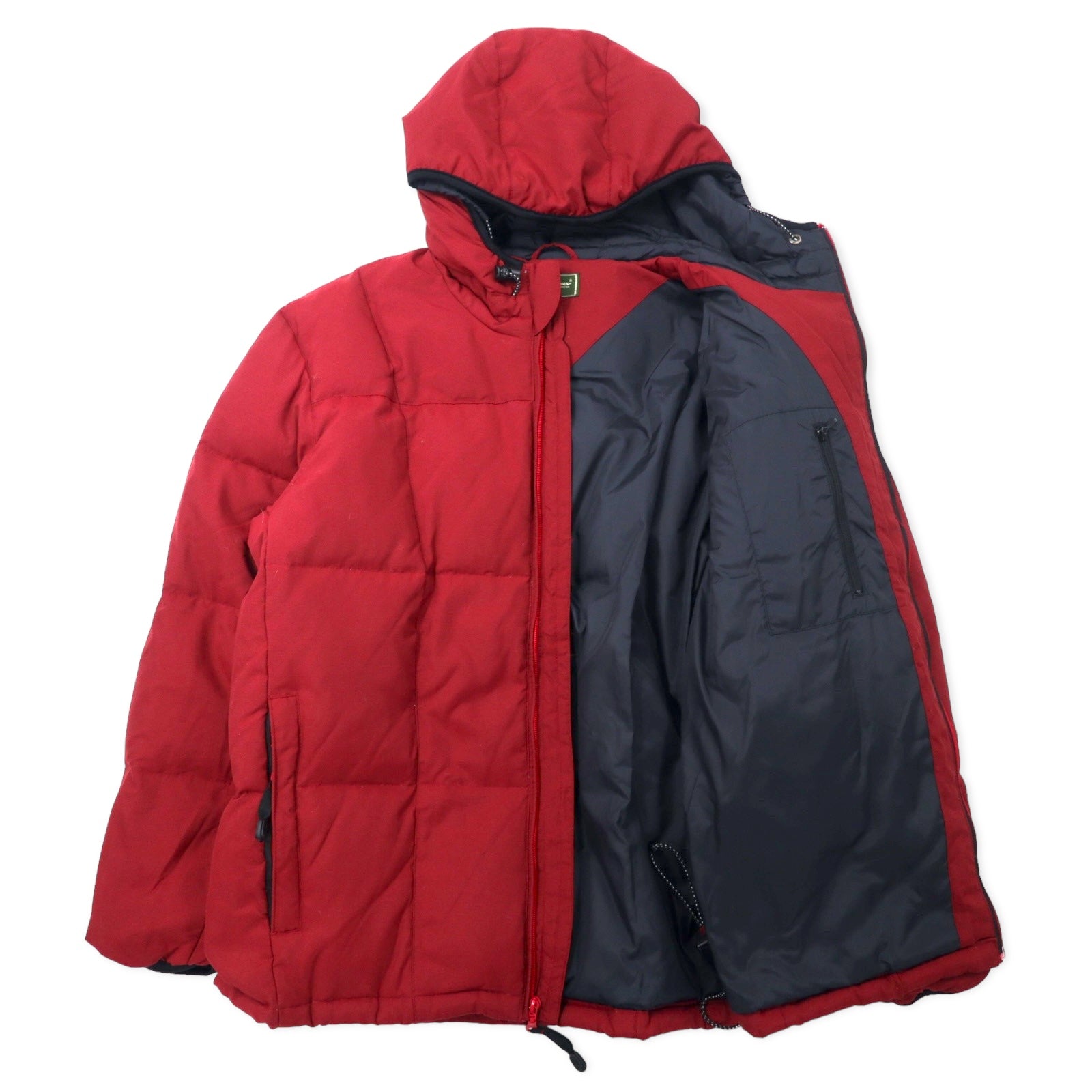 Eddie Bauer Piumino con cappuccio Piumino M Rosso Nylon 001-8042