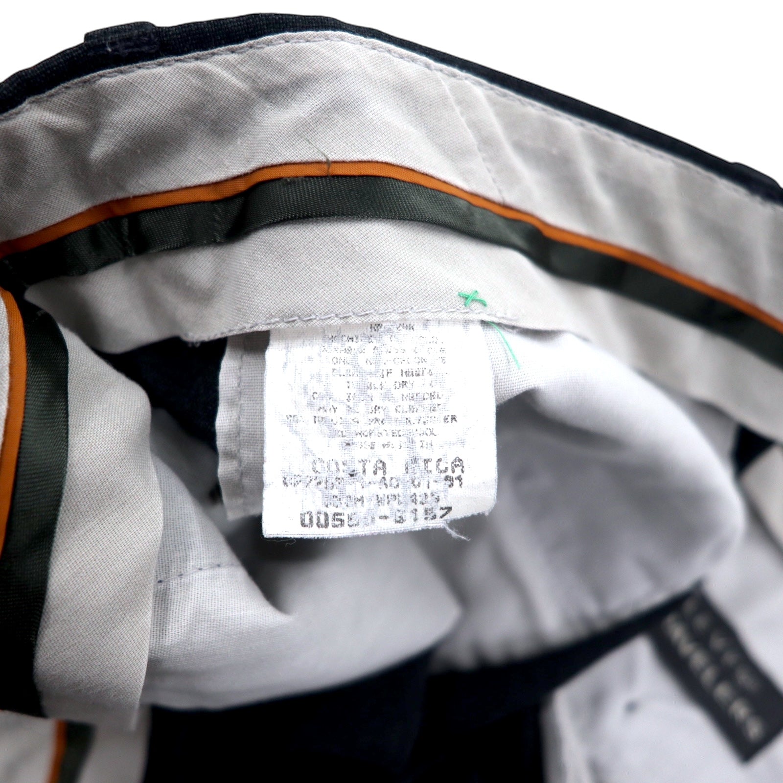 LEVI'S TRAVELERS Anni '90 Pantaloni a pieghe ampi XL Grigio Poliestere Made in Costa Rica