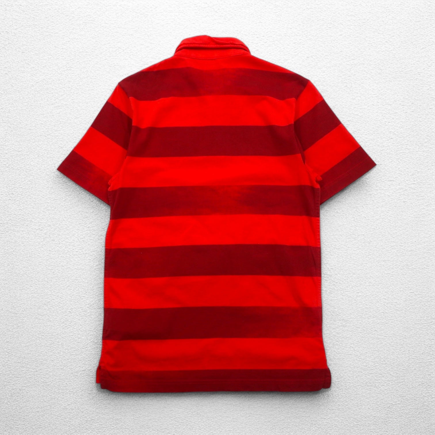 NIKE Polo a righe M rosso cotone Manchester United FC 543972-605 Articolo nuovo