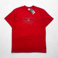 JORDAN BRAND ( NIKE ) Anni 2000 T-shirt Jumpman M Rossa Cotone Inutilizzata