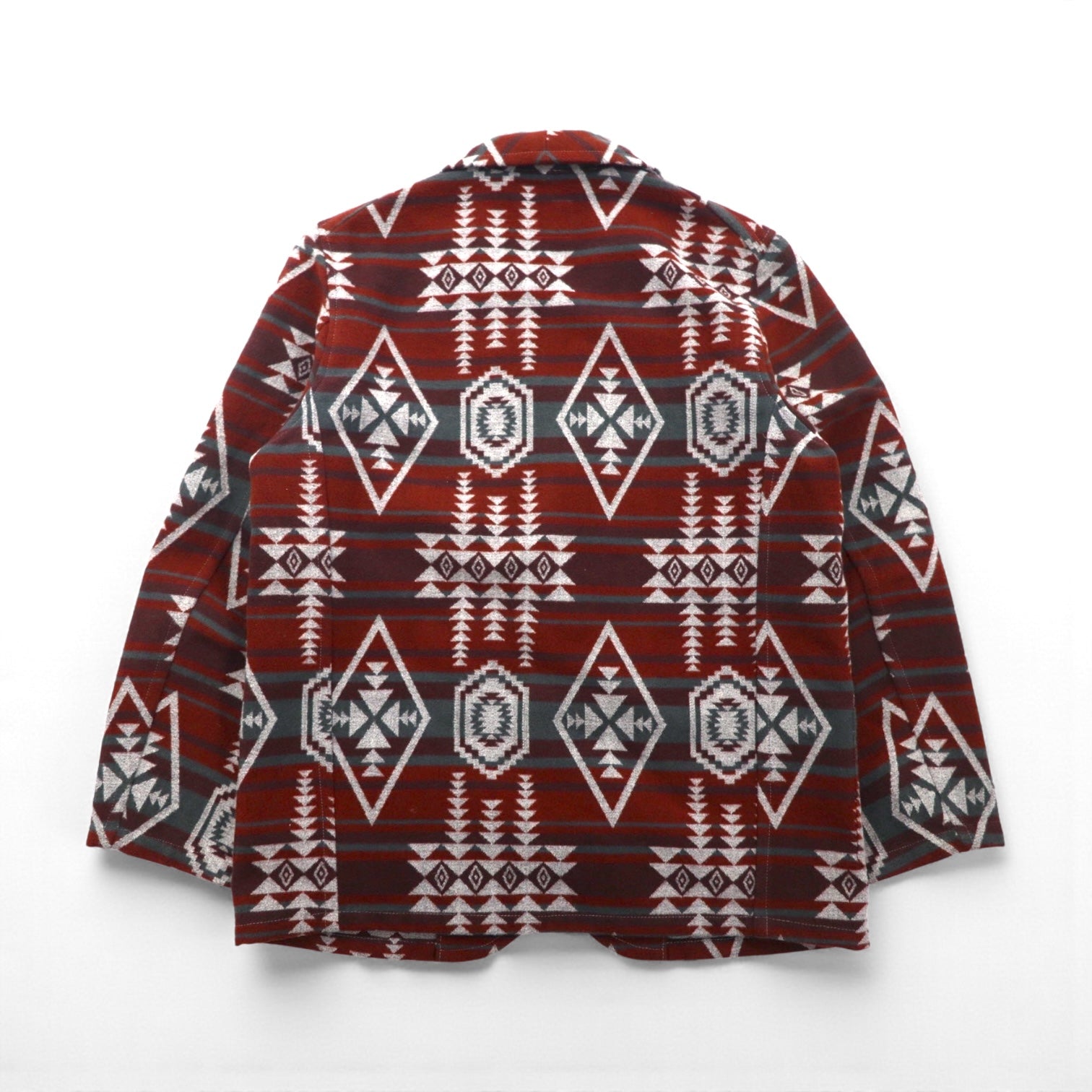 GLAD HAND 日本製 FONTIER JACKET ジャガード テーラードジャケット ブレザー S ネイティブ柄 BYGH-16-AW-10