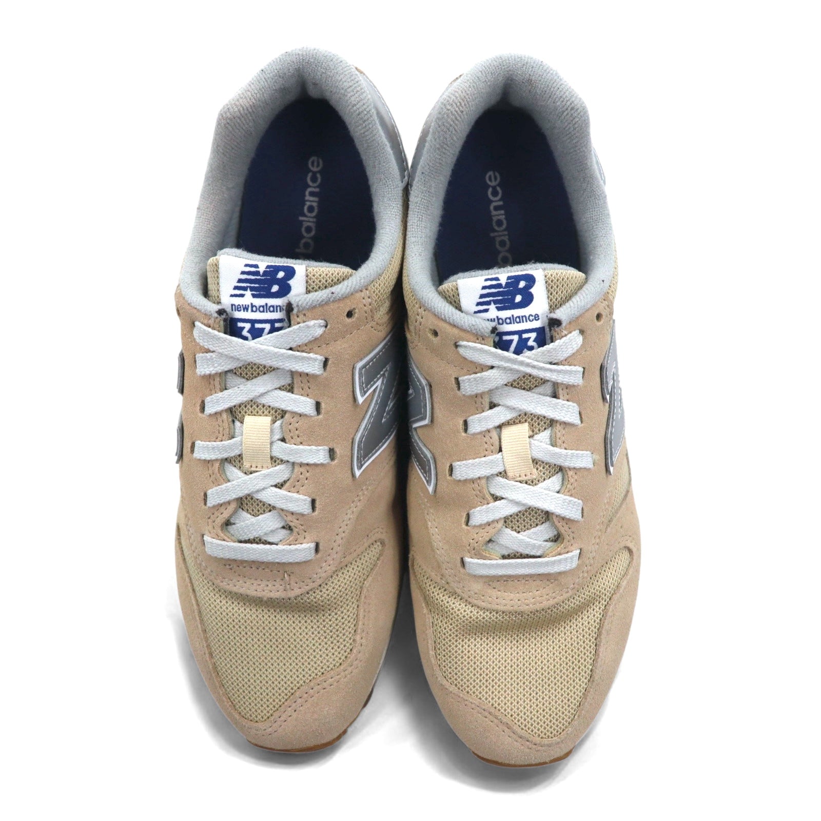 new balance 373 sneakers scamosciate 27 cm beige argento ML373MM2