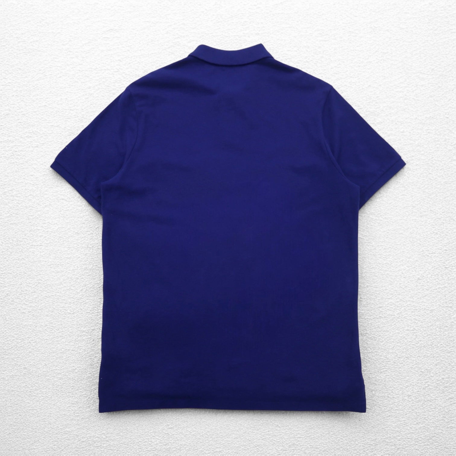 POLO RALPH LAUREN Polo ricamata con cucitura a catena L blu Piquet POLO TEAM