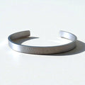 Maison Margiela バングル カフス ブレスレット シルバー SILVER 925 ロゴ イタリア製