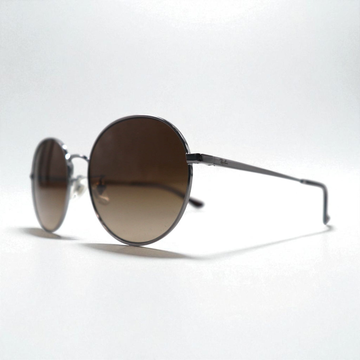 Ray-Ban ボストン サングラス シルバー メタルフレーム ラウンド グラデーション RB3612D 004/13 56-19 125 3N