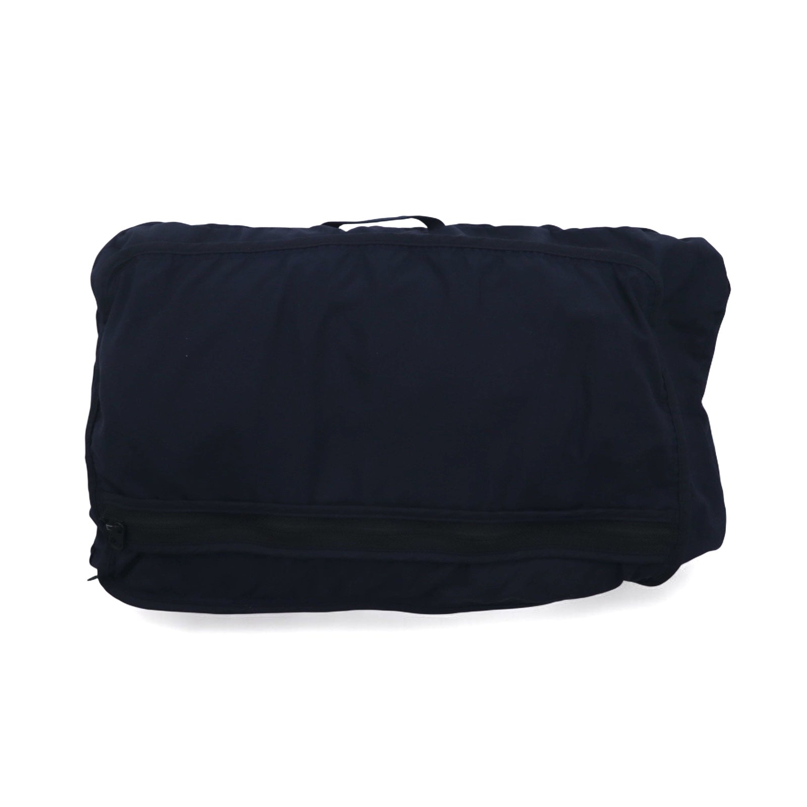 Completo TEATORA DEVICE JKT / WALLET PANTS taglia L, colore blu navy, in nylon PACKABLE, modelli TT-004-P / TT-203-P, Made in Japan.
