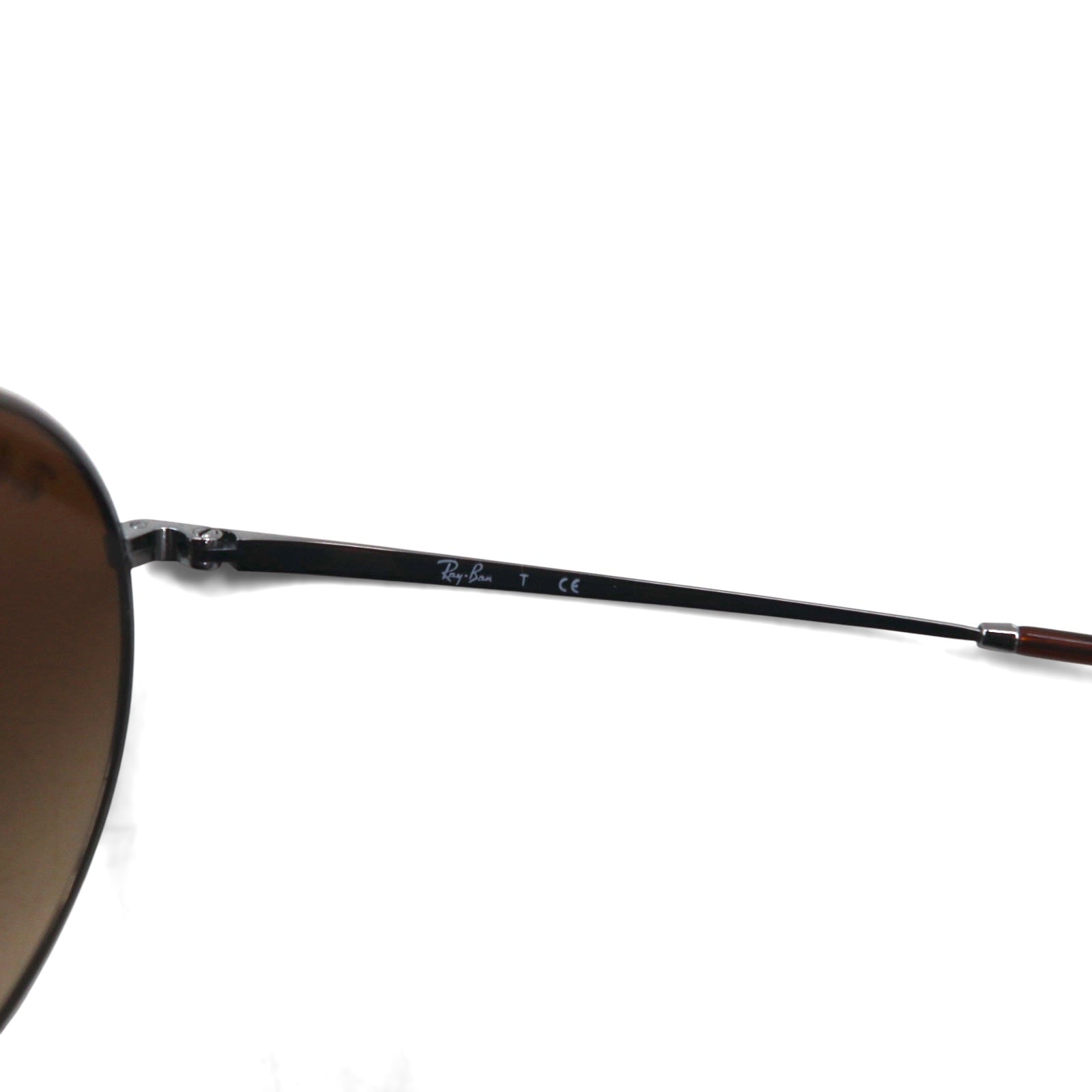 Ray-Ban ボストン サングラス シルバー メタルフレーム ラウンド グラデーション RB3612D 004/13 56-19 125 3N