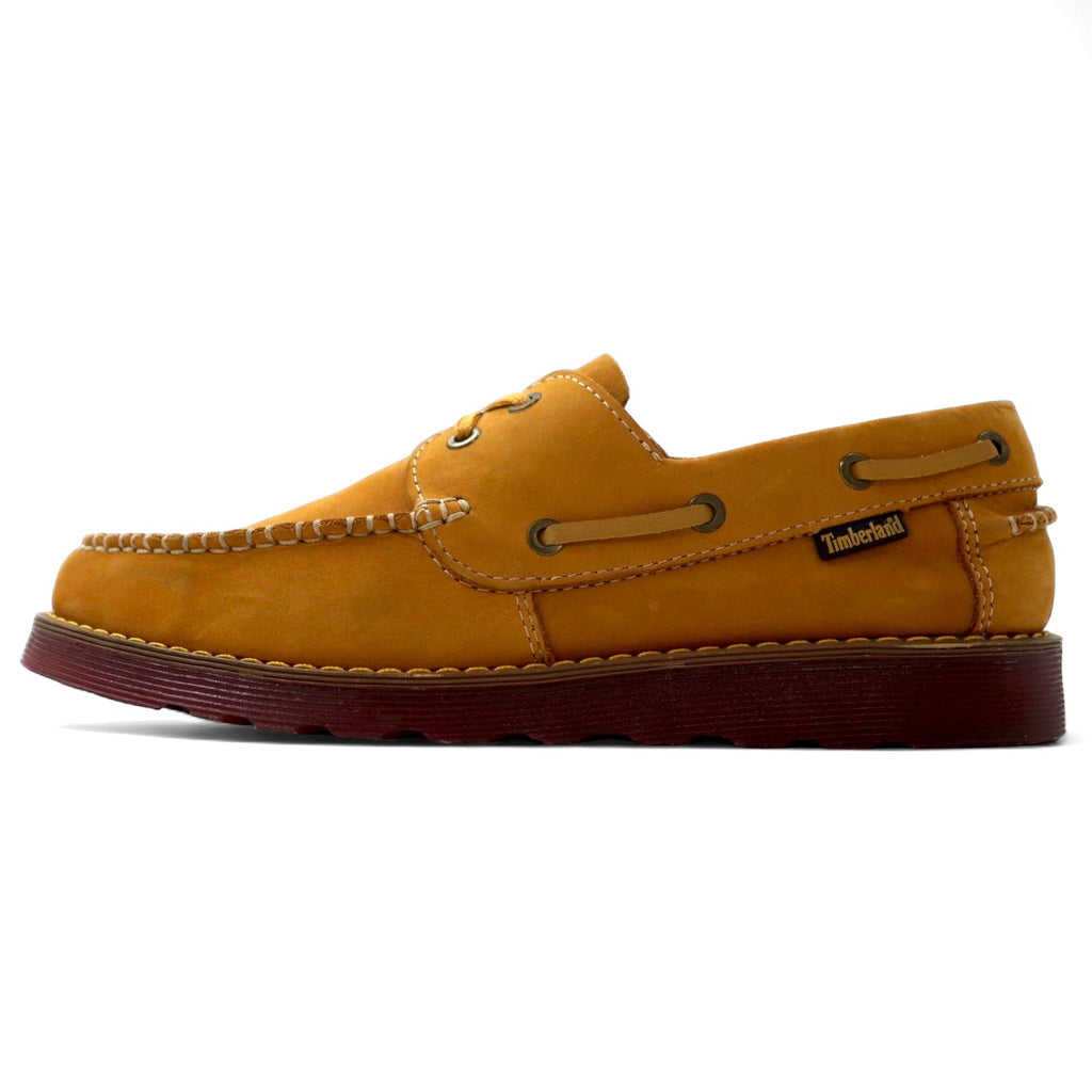 Timberland Scarpe da barca classiche 2 occhi, mocassini 28cm beige, pelle scamosciata CLASSIC 2EYE BOAT SHOES 44105