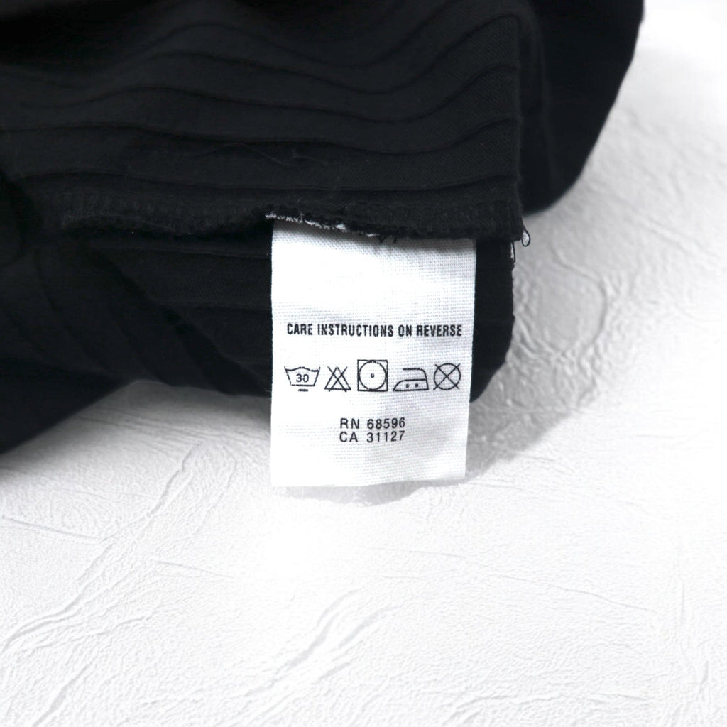 DKNY Dolcevita T-shirt a maniche lunghe, L, nero, cotone