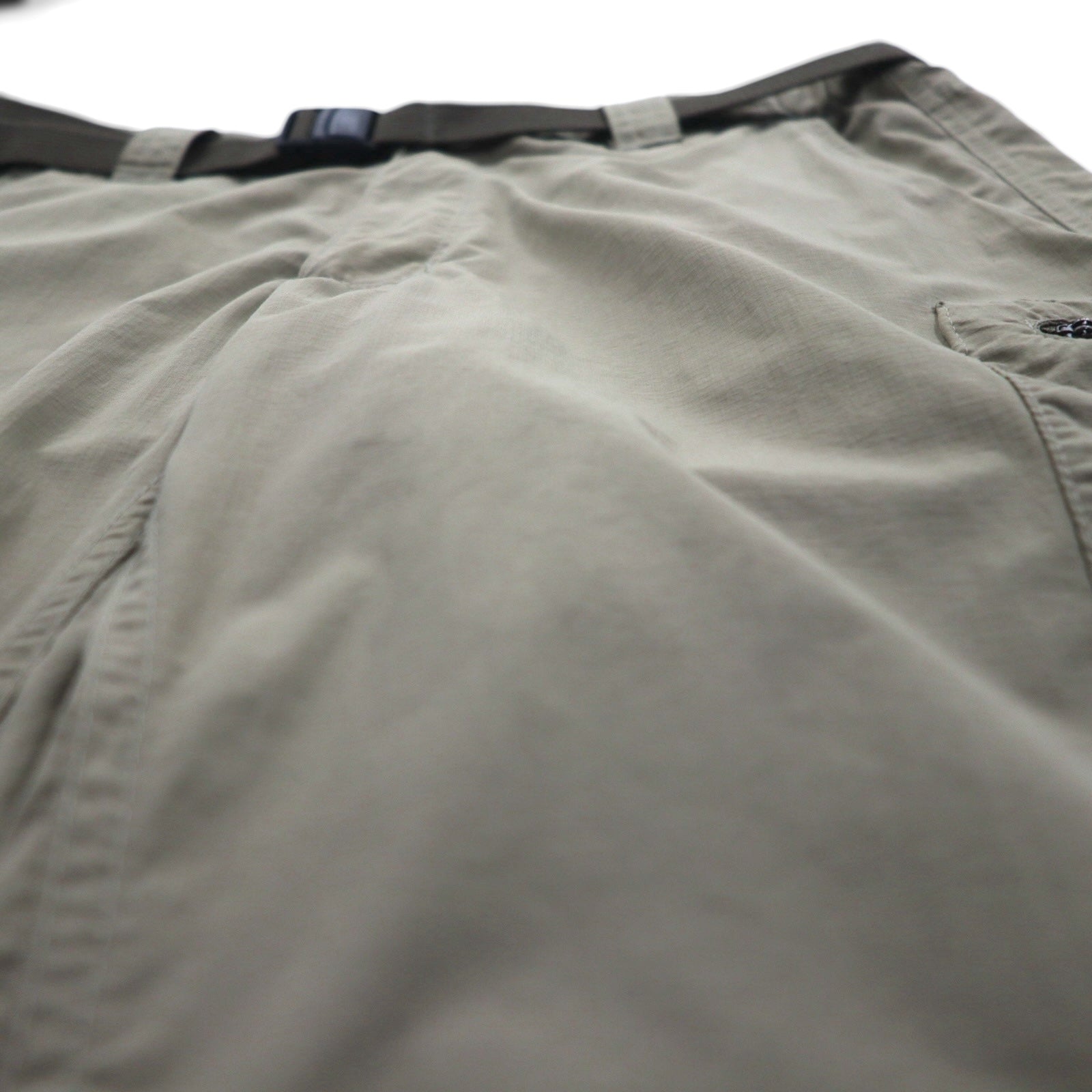 Columbia 2WAY コンバーチブル カーゴパンツ ショートパンツ L オムニシェード OMNI-SHADE 防水 リップストップ Silver Ridge Convertible Pants
