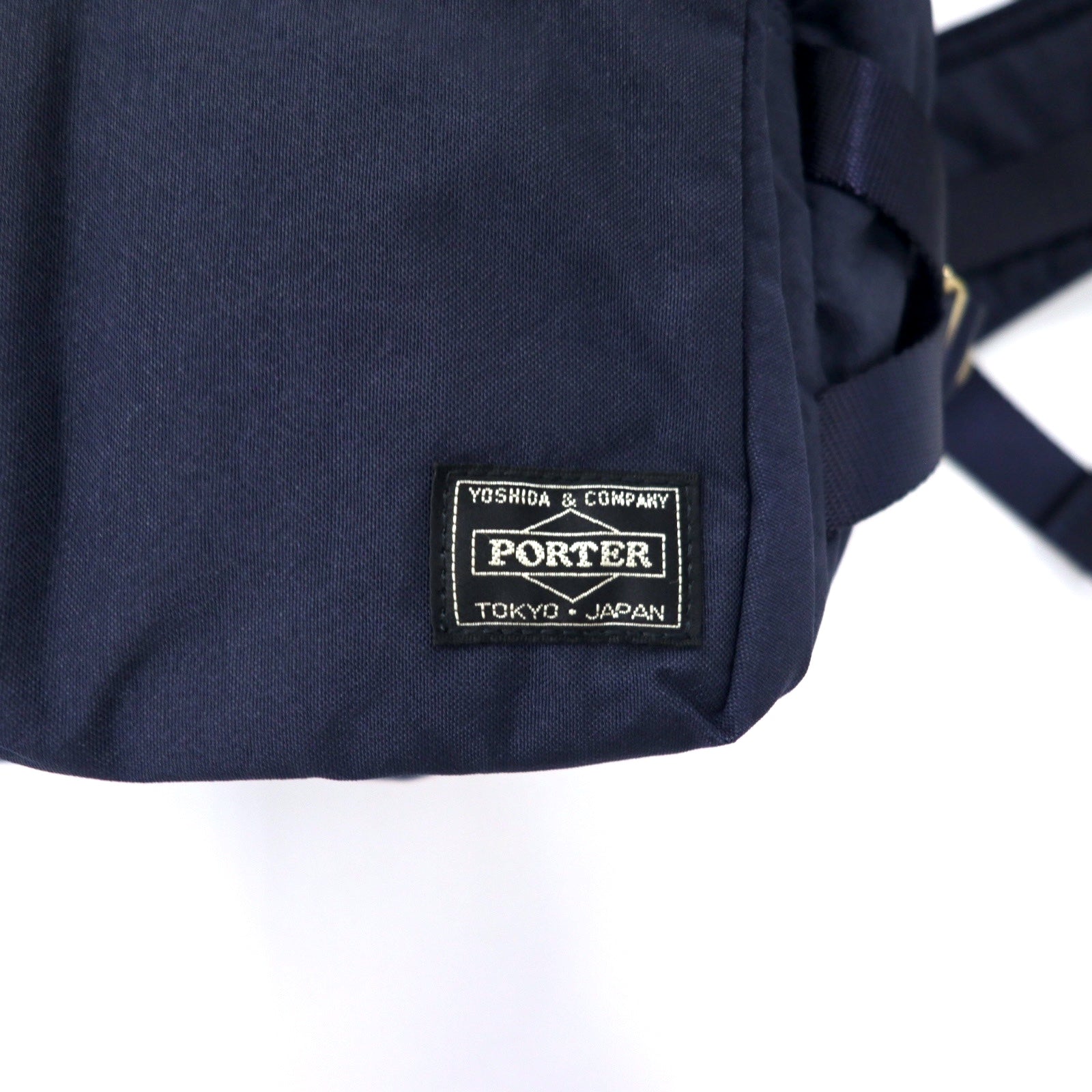 PORTER DRAFT WAIST BAG Borsa da cintura Nylon Blu Navy Fatto in Giappone