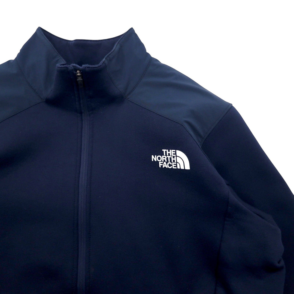 THE NORTH FACE Giacca in pile Versa Active L Blu navy Nylon NEVER STOP EXPLORING Logo stampato NL71973