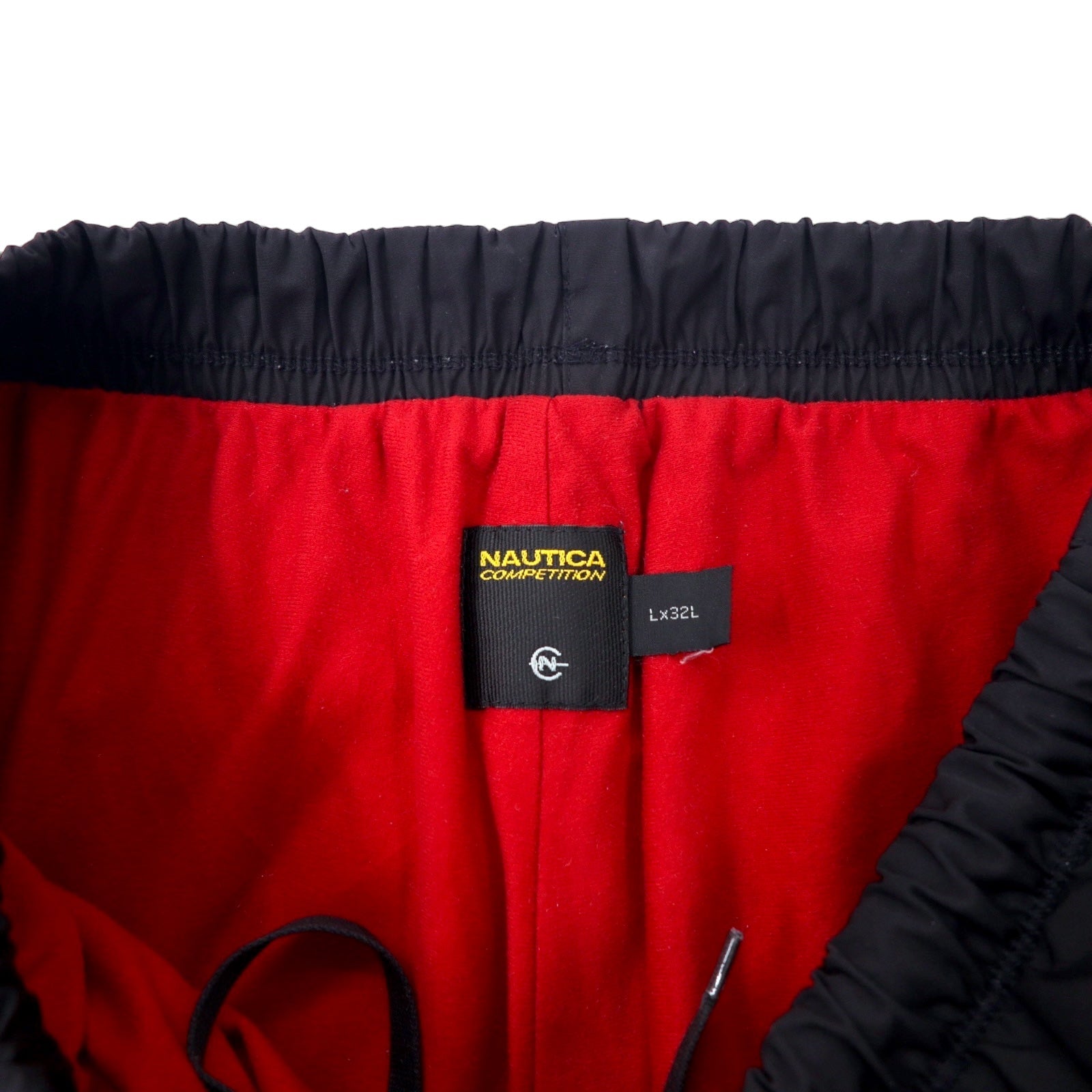 NAUTICA COMPETITION Pantaloni sportivi a conchiglia anni 2000 L Nero Poliestere