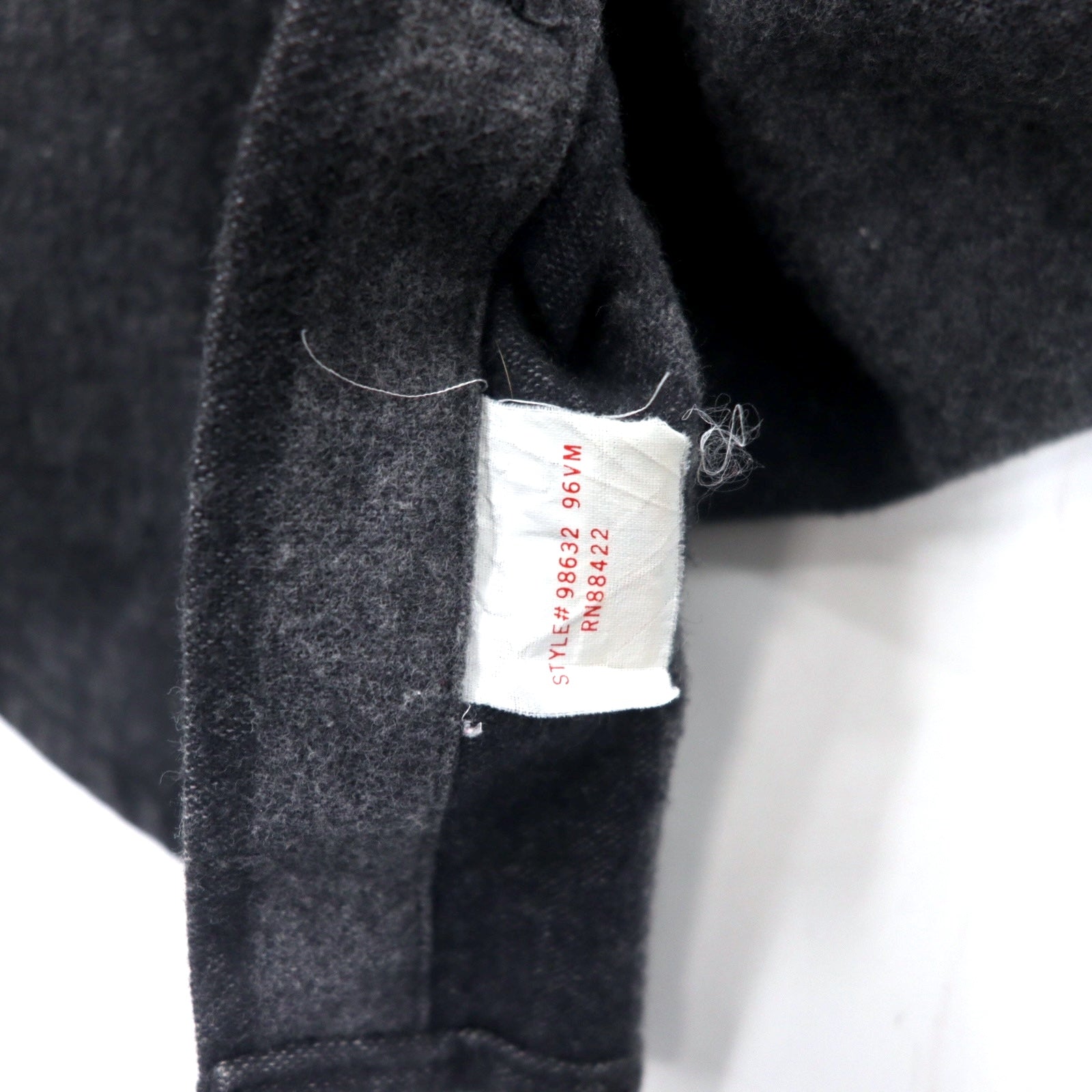 HARLEY DAVIDSON Camicia da Lavoro in Flanella L Grigio Righe Cotone Prodotta in Messico